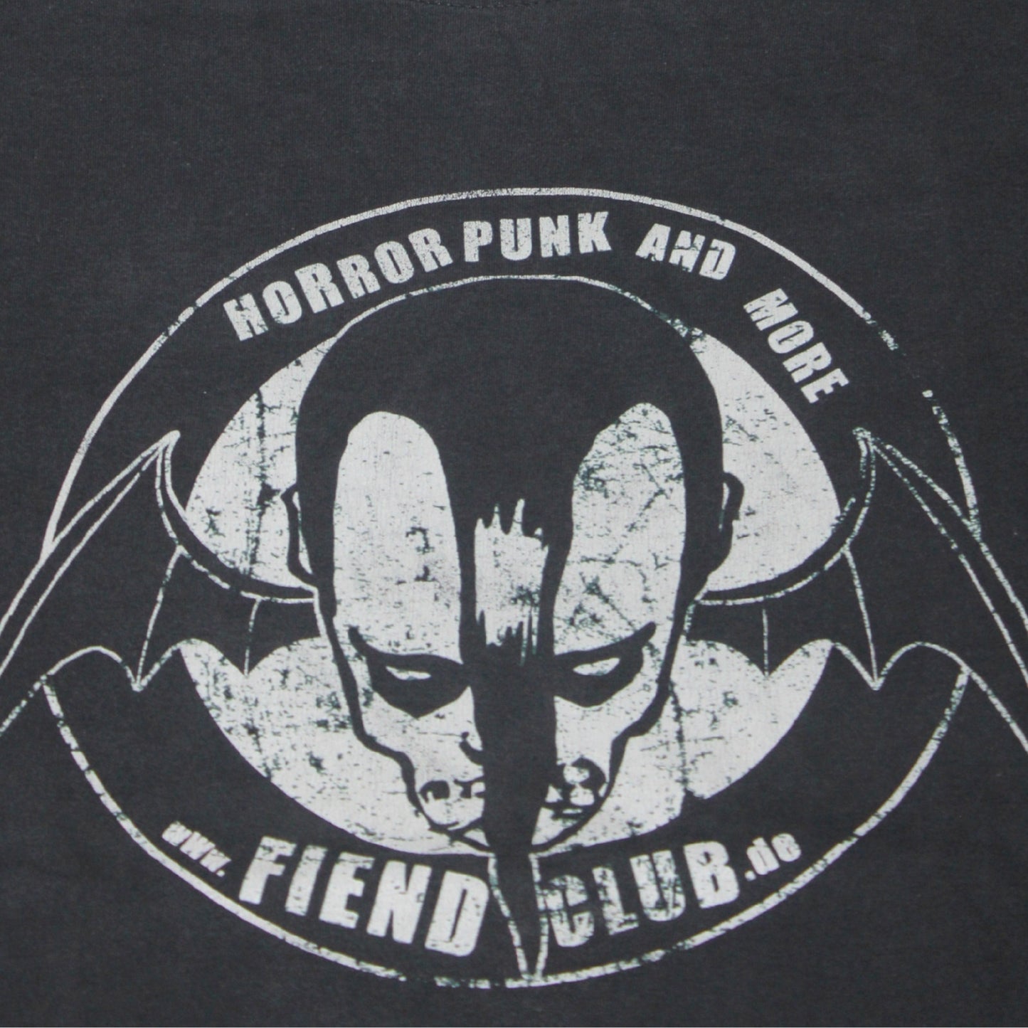 FIEND CLUB “TEAM BLACK 138” DOUBLE-SIDED HORROR PUNK TEE