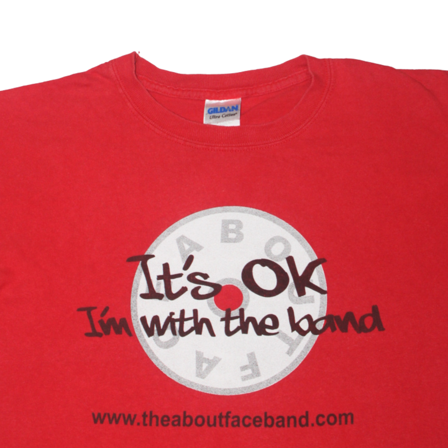 2009 ABOUTFACE "I'M WITH THE BAND" PROMO TEE