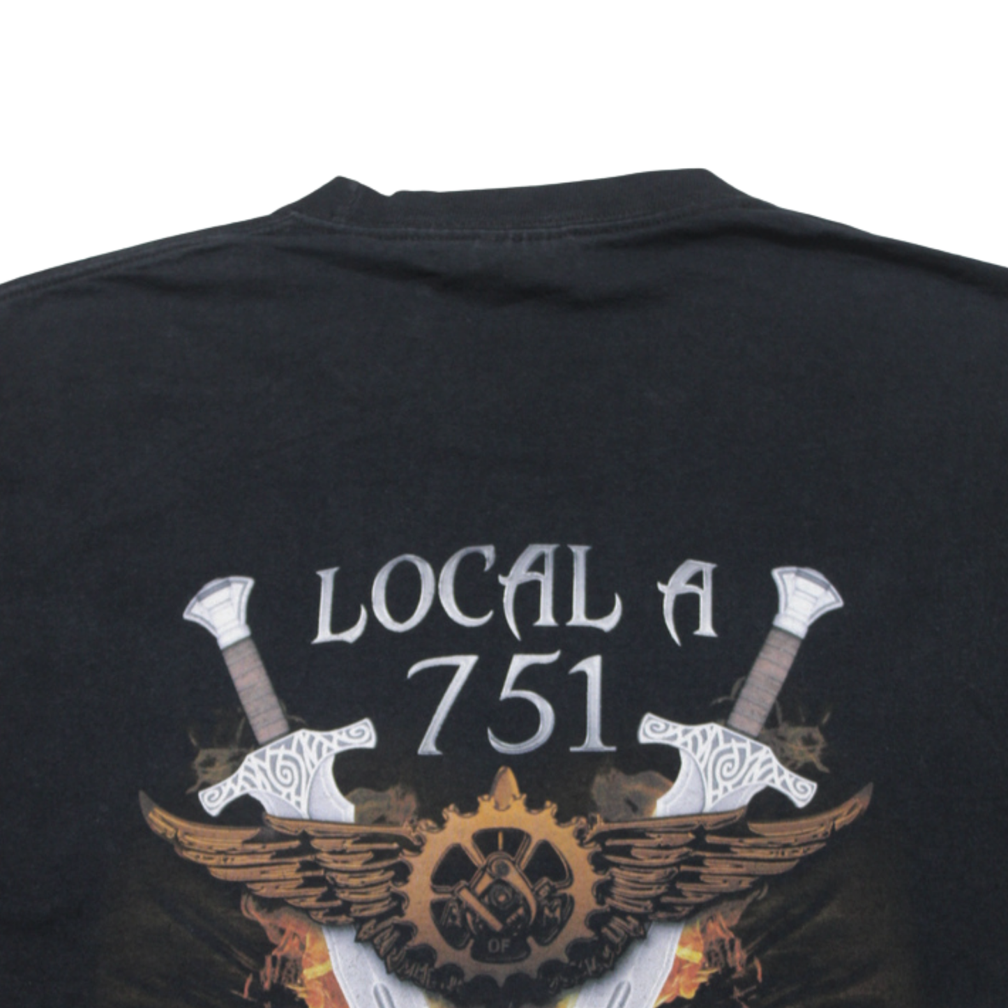 2010S IAM MACHINISTS UNION "LOCAL 751" TEE