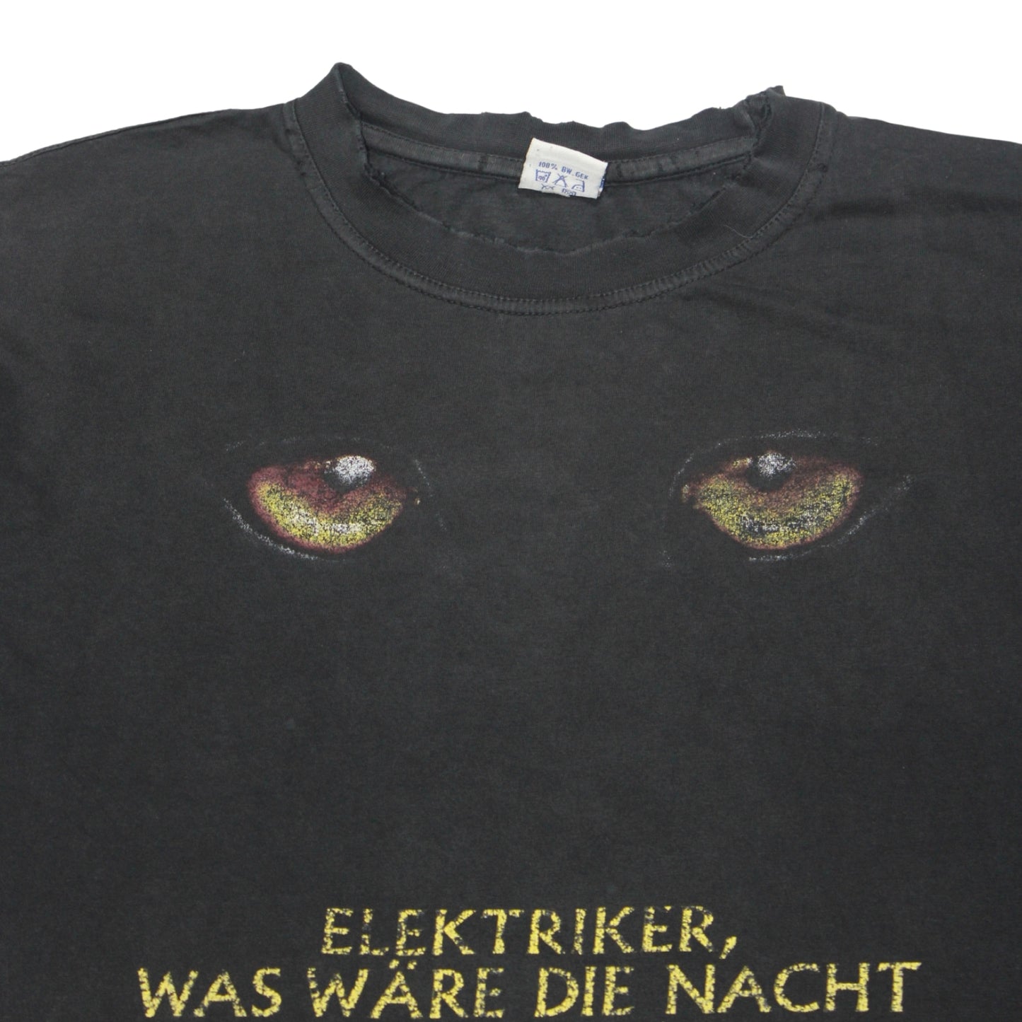 GERMAN “ELEKTRIKER, WAS WÄRE DIE NACHT OHNE DICH?” GRAPHIC TEE