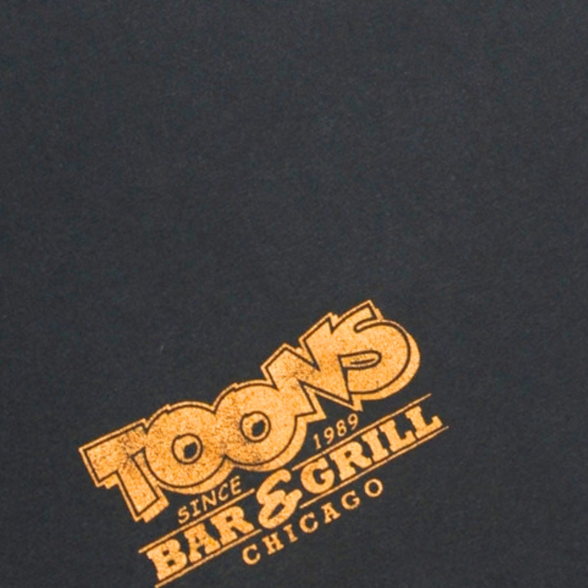 2000S TOONS BAR & GRILL CHICAGO "GOOD FOOD COLD BEER" TEE
