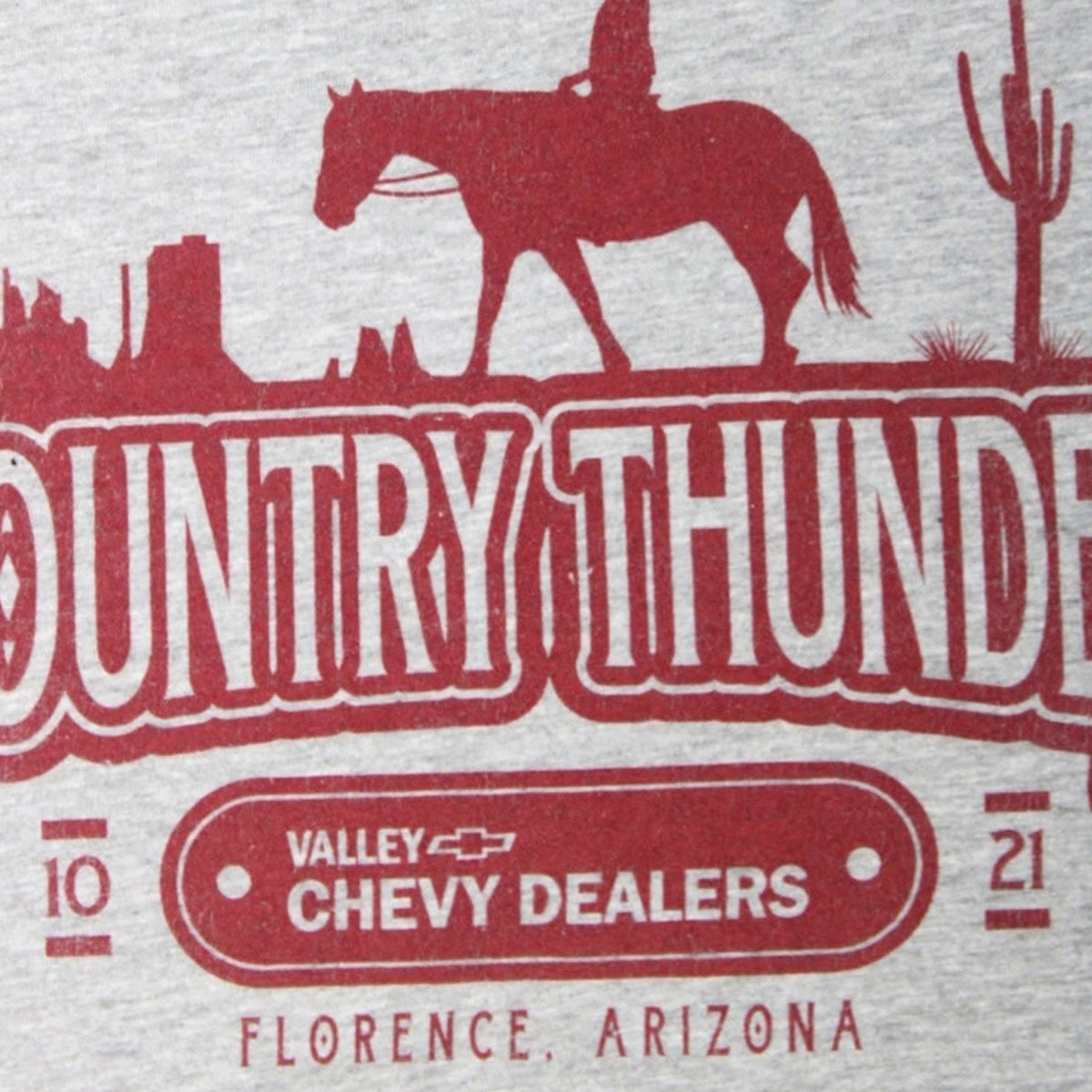 COUNTRY THUNDER "VALLEY CHEVY DEALERS" TEE