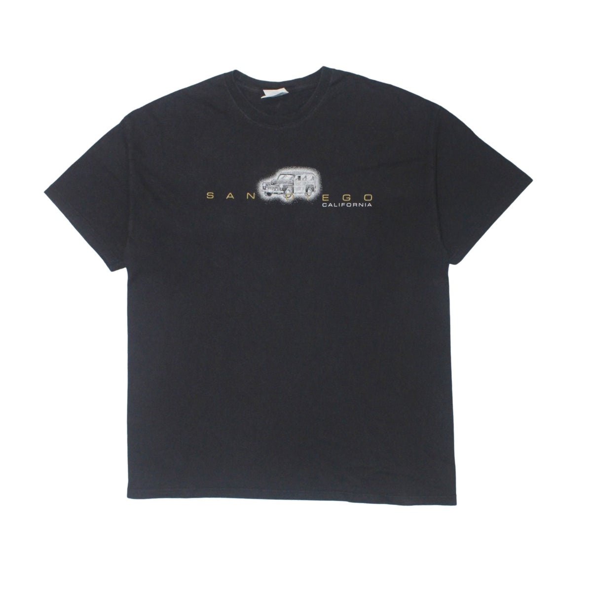 2000S SAN DIEGO CALIFORNIA "WOODY WAGON" TEE