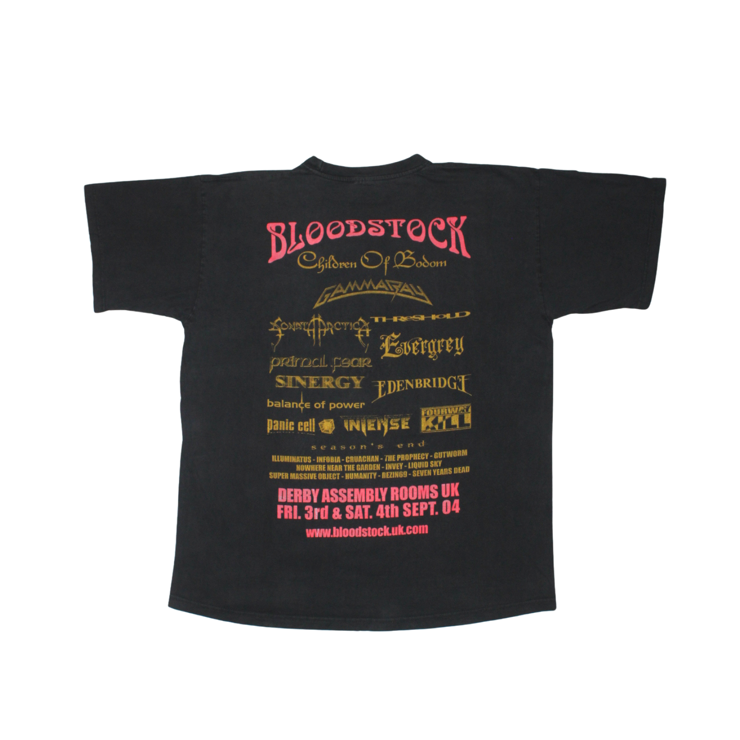 2004 BLOODSTOCK "UK METALFEST" FESTIVAL TEE