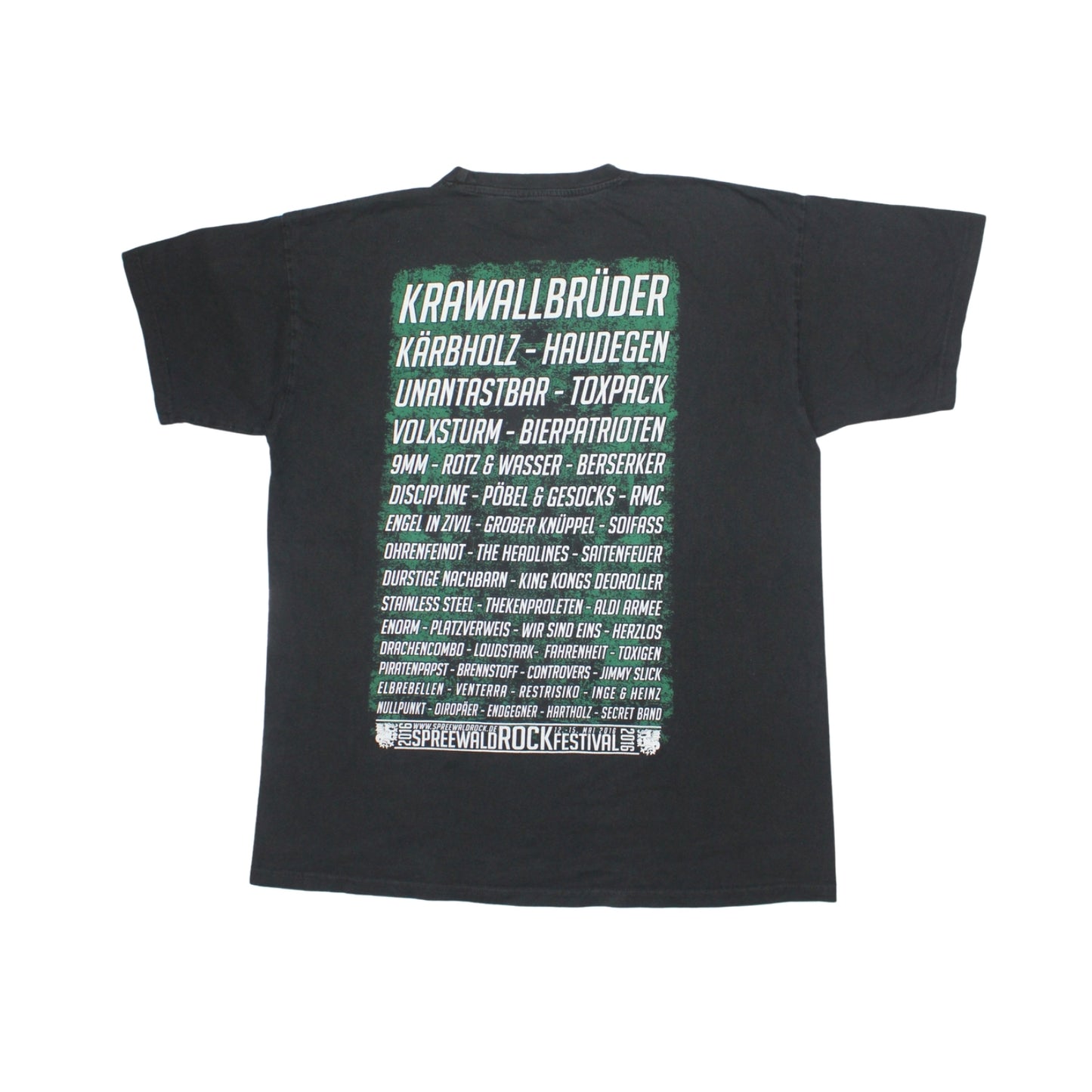 SPREEWALD ROCK FESTIVAL DRACHHAUSEN LINEUP TEE
