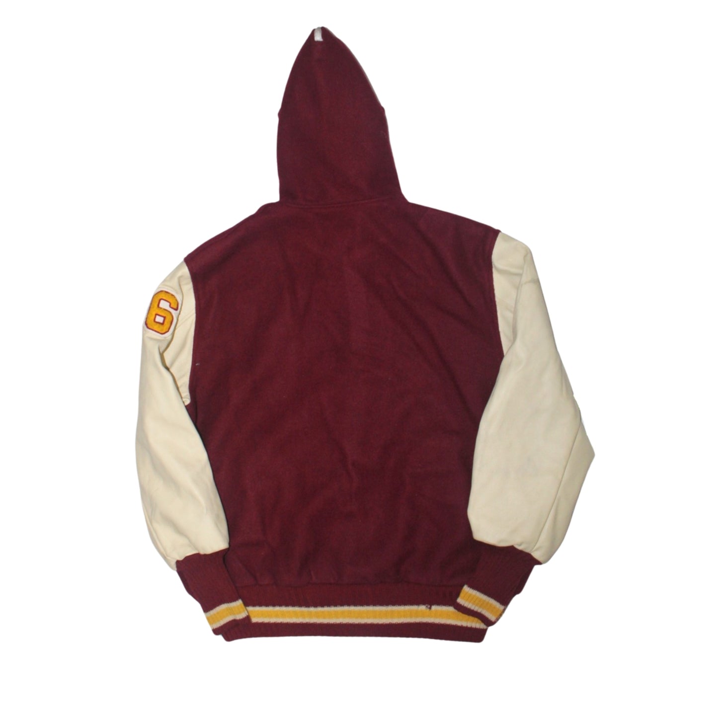 1990S LIONETTE CONNALLY HOODED AWARD VARSITY JACKET