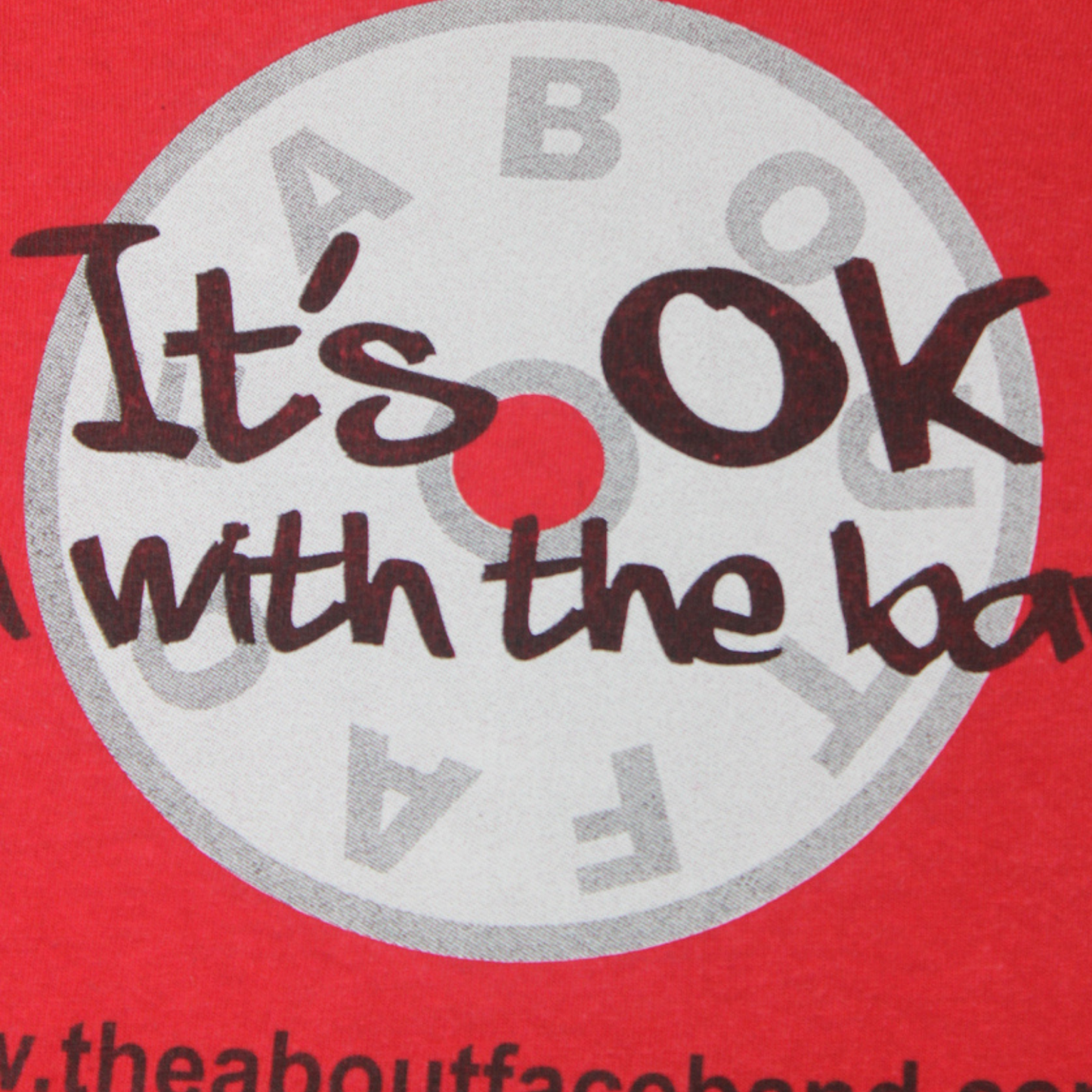 2009 ABOUTFACE "I'M WITH THE BAND" PROMO TEE