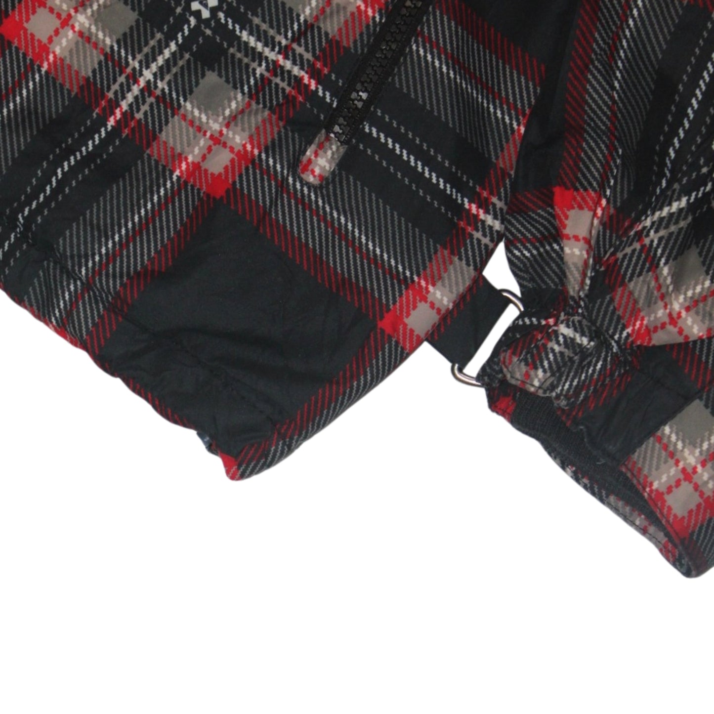 VINTAGE QUIKSILVER PLAID PADDED JACKET