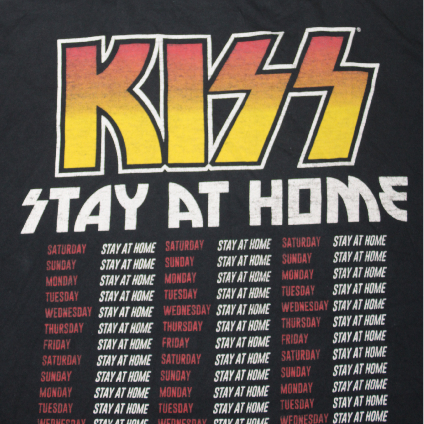 2020 KISS STAY AT HOME TOUR TEE
