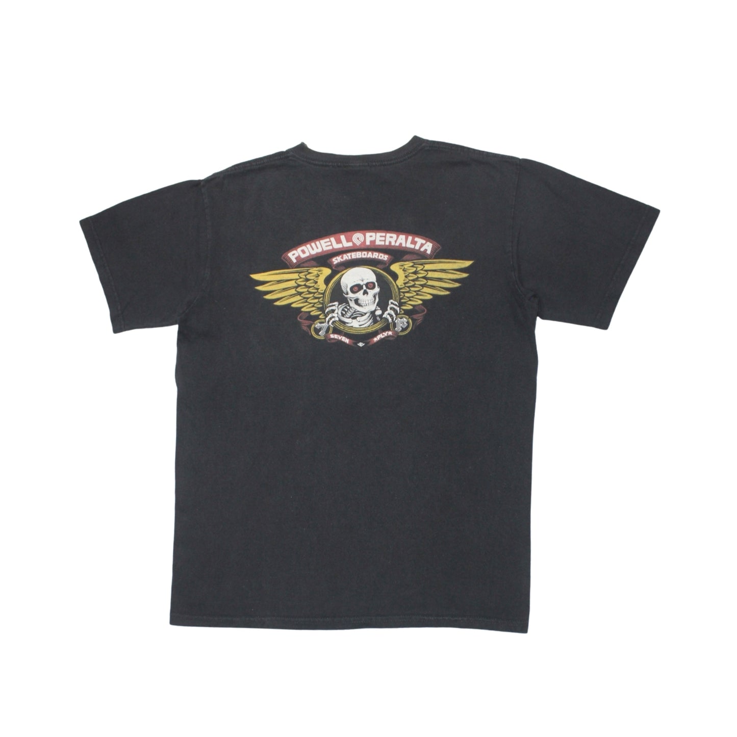 2000S POWELL PERALTA SKATEBOARDS WINGED RIPPER TEE