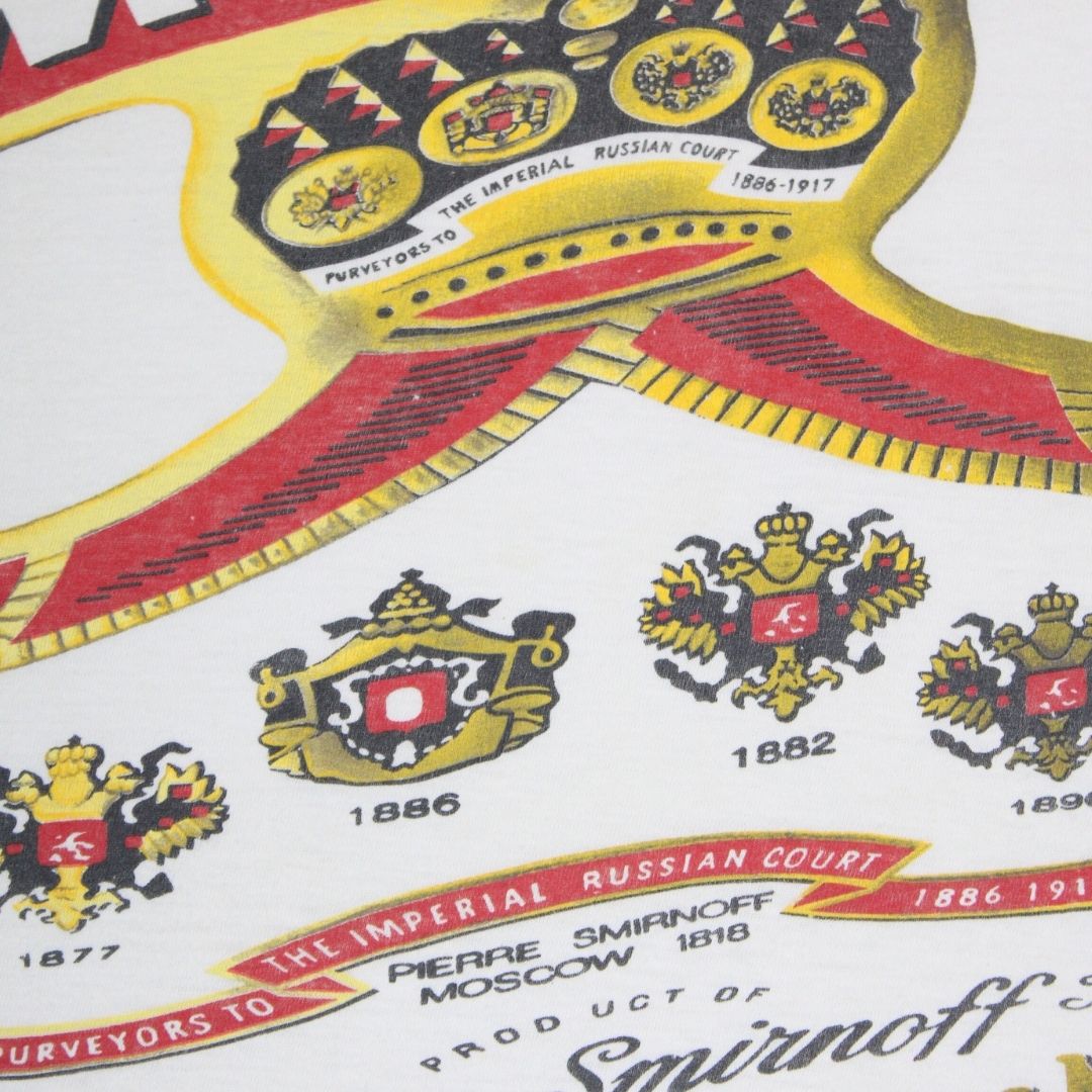1990 SMIRNOFF “IMPERIAL RUSSIAN COURT” AOP STYLE PROMO TEE