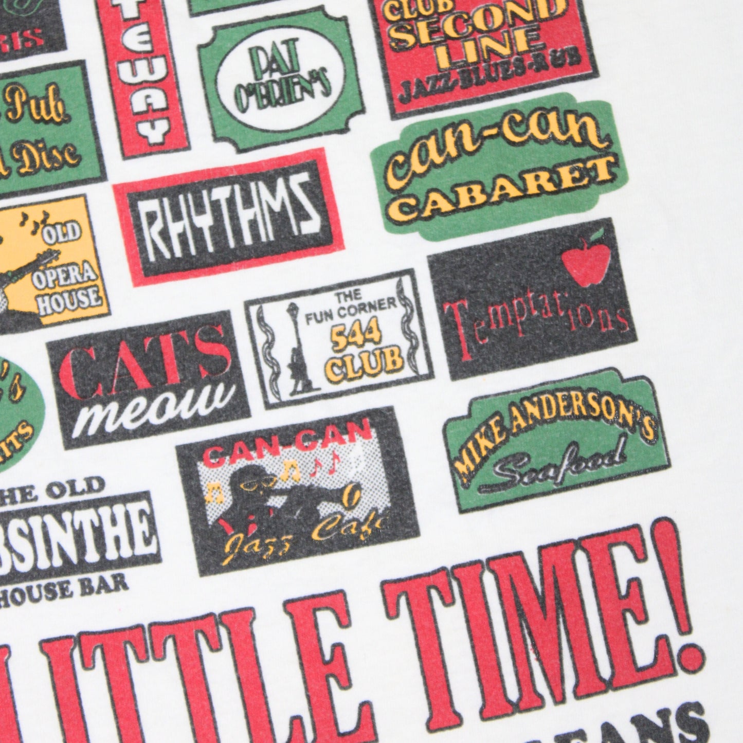 2000S TOO MANY BARS TEE