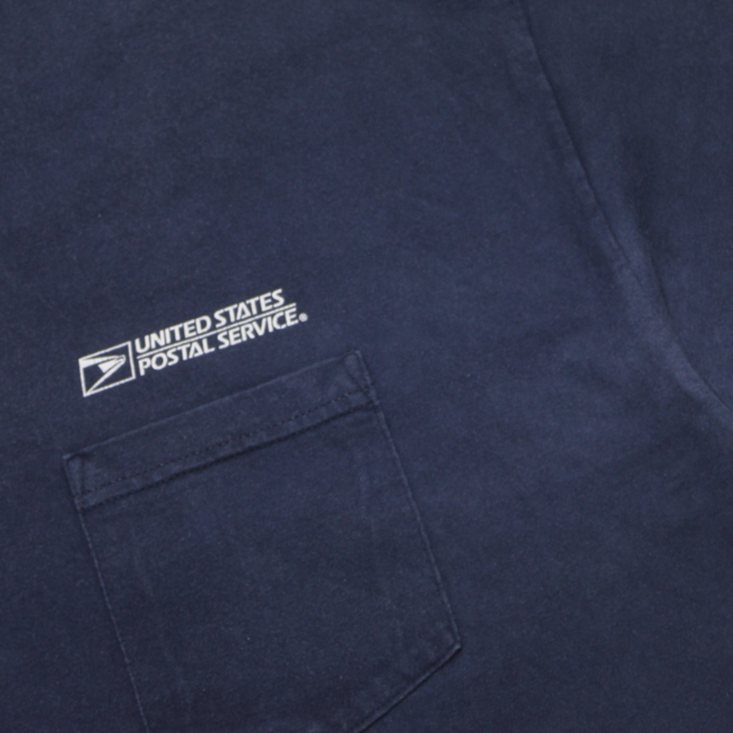 2000S USPS "POSTAL SERVICE" NAVY POCKET TEE