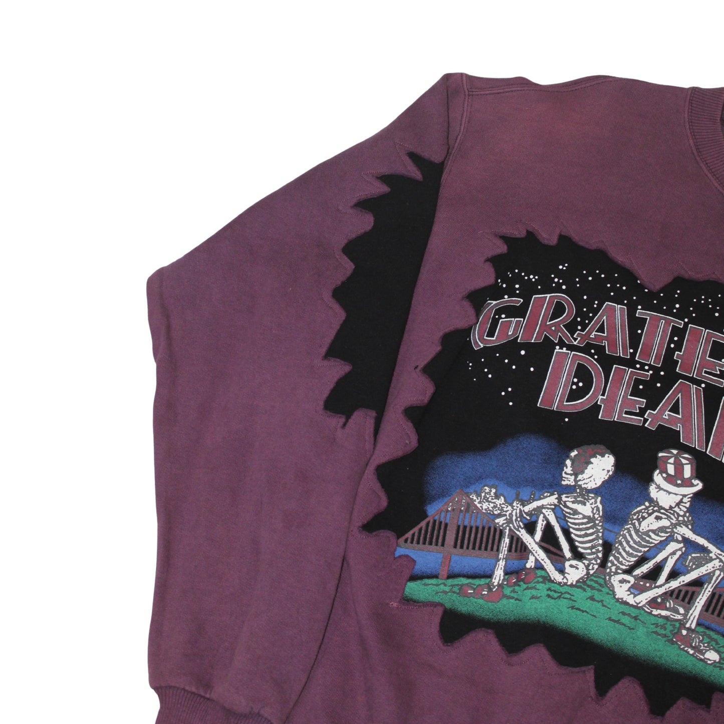 RECONSTRUCTED GRATEFUL DEAD × FRED PERRY SWEATSHIRT