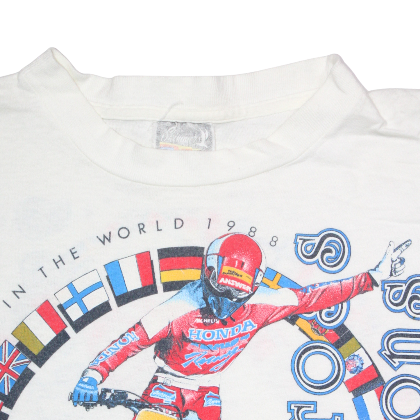 1988 MOTOCROSS DES NATIONS HONDA RACING TEE