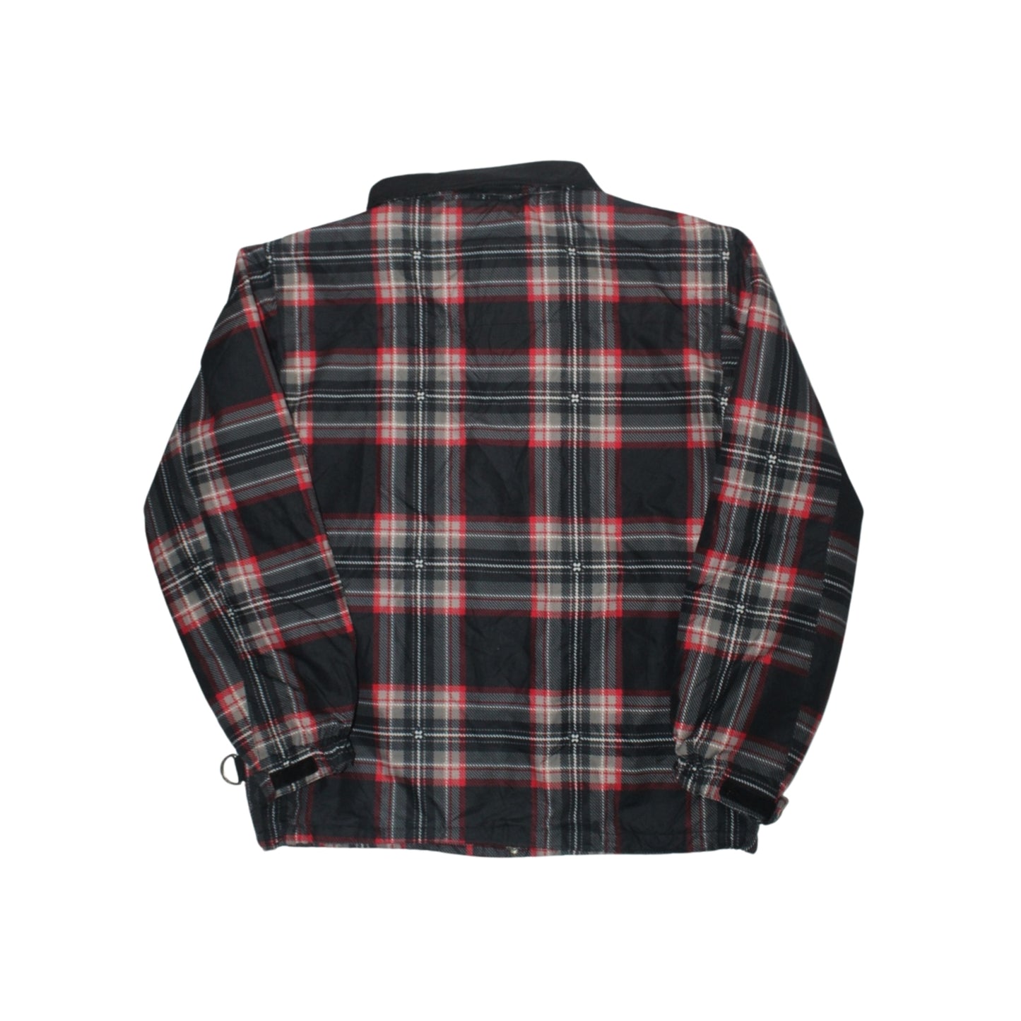 VINTAGE QUIKSILVER PLAID PADDED JACKET