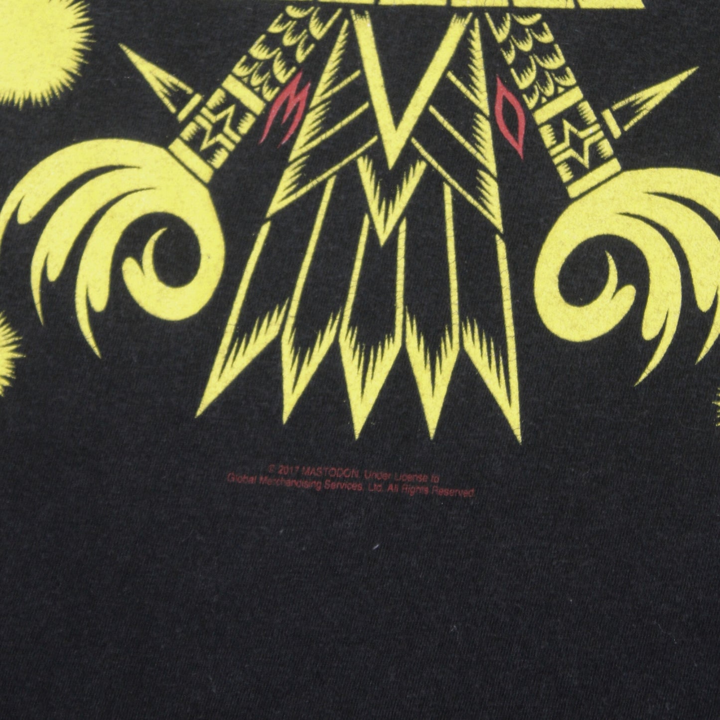 2017 MASTODON EUROPE TOUR GRAPHIC TEE