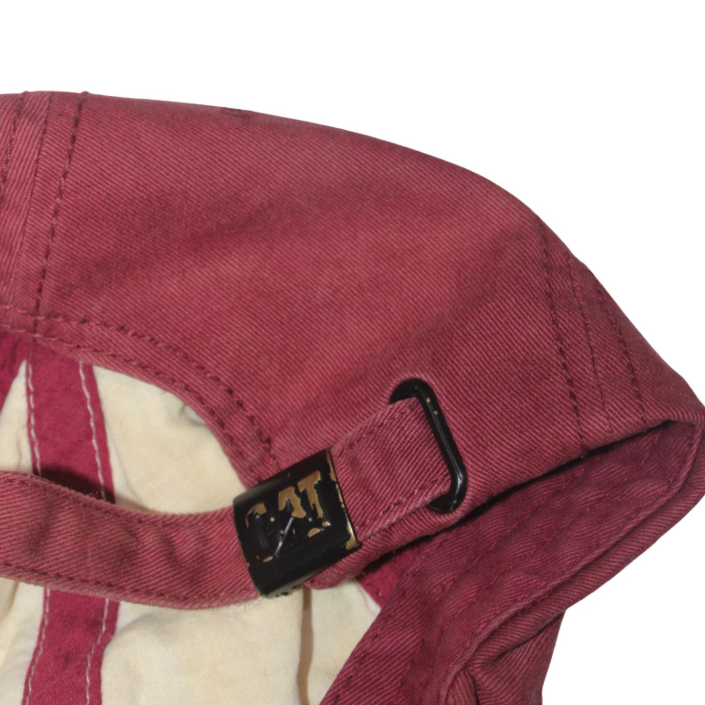 2000S CAT "CATERPILLAR" TWO-TONE STRAPBACK CAP