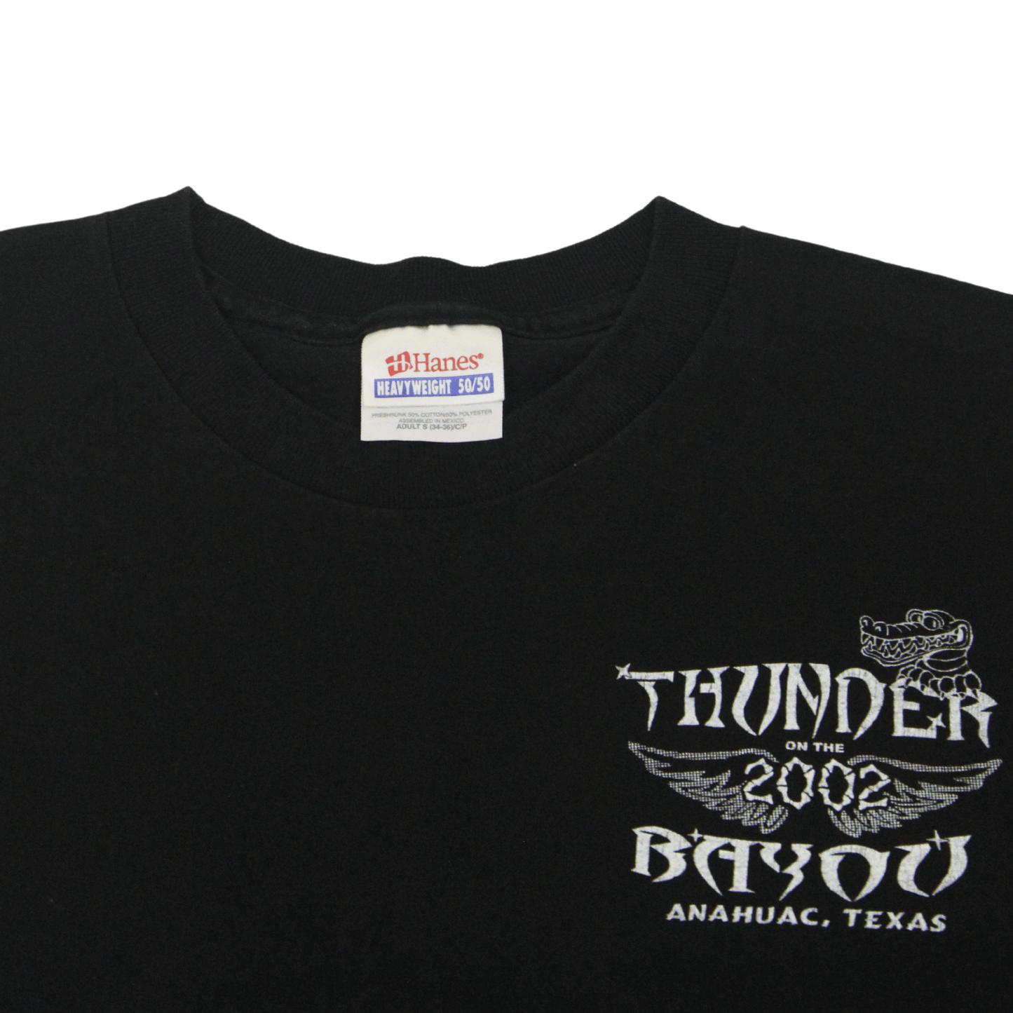 2002 THUNDER ON THE BAYOU TEE