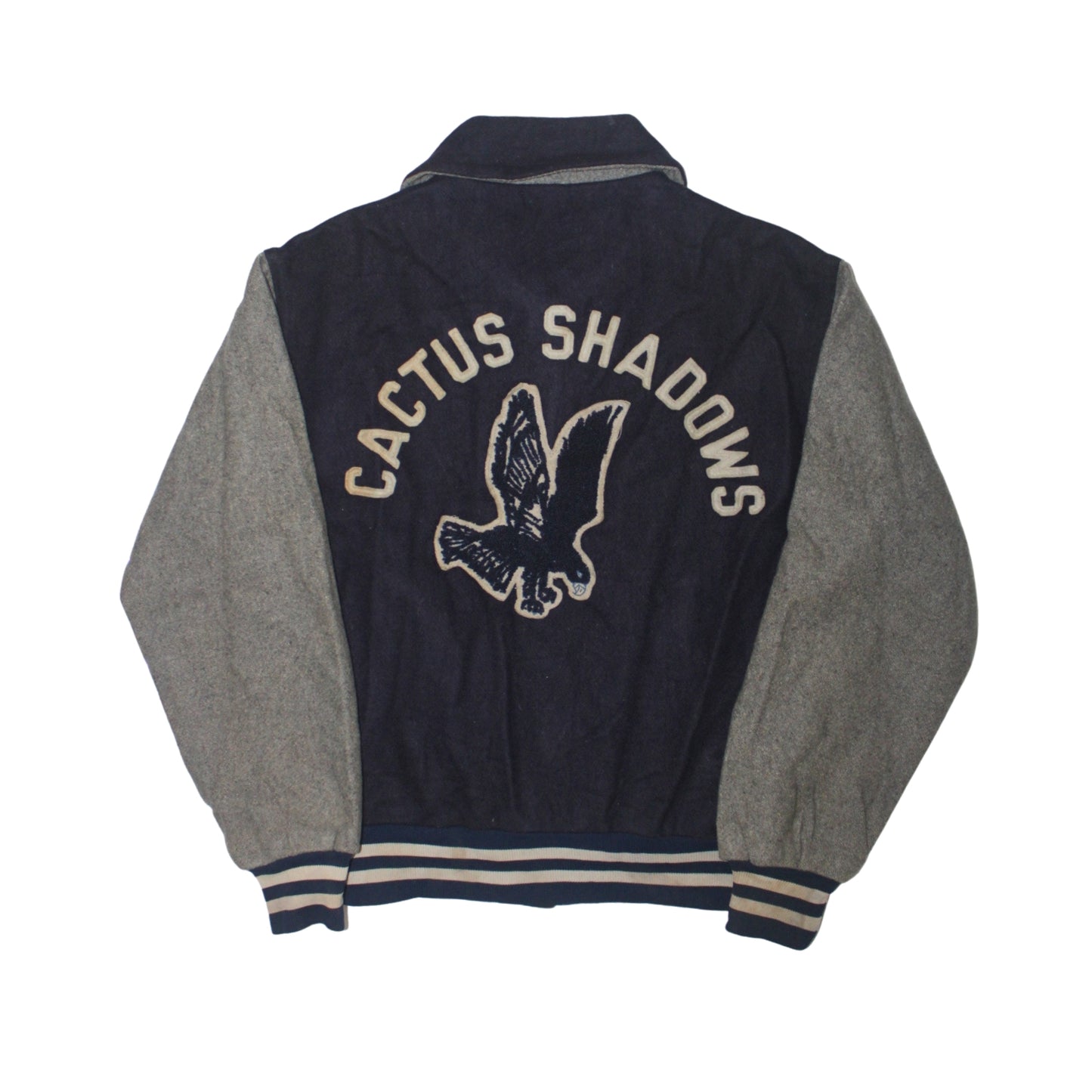 1980S CACTUS SHADOWS “JENNIFER ’86” LETTERMAN VARSITY JACKET