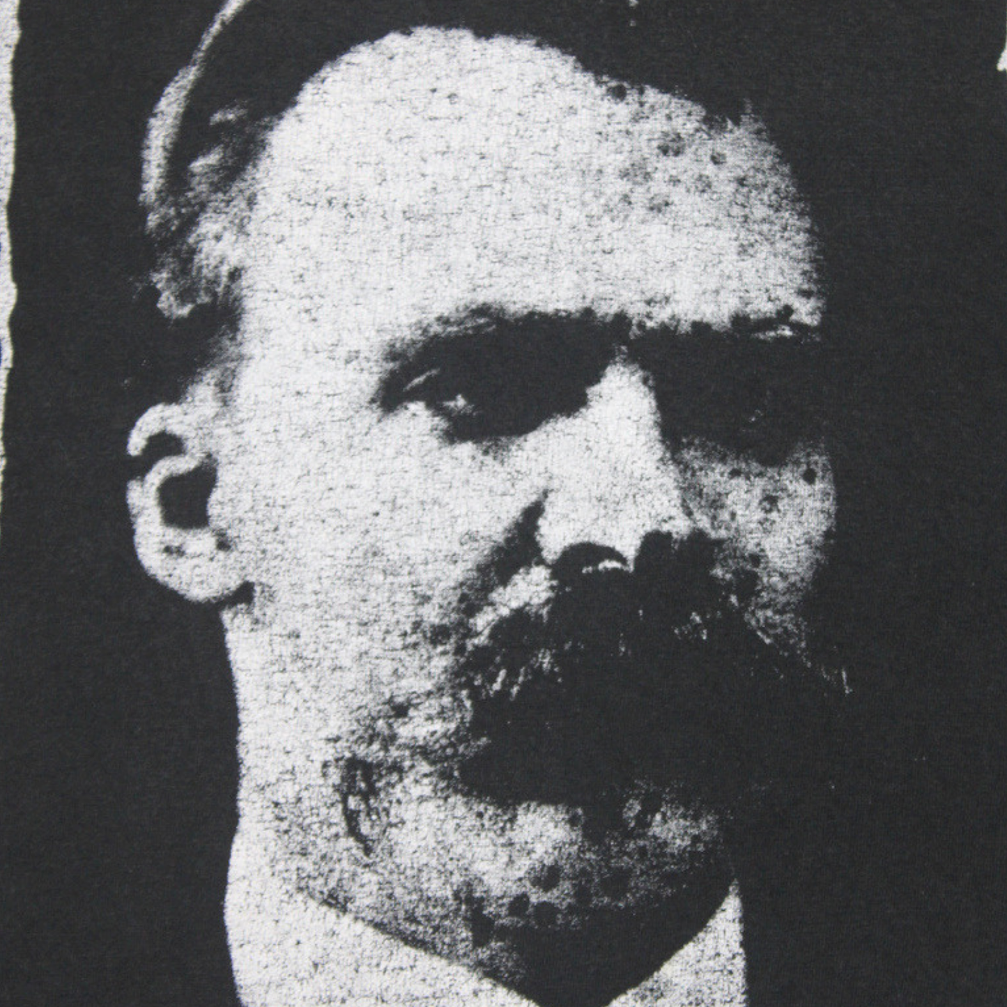 2000S FRIEDRICH NIETZSCHE "IDENTITÄT" PORTRAIT TEE