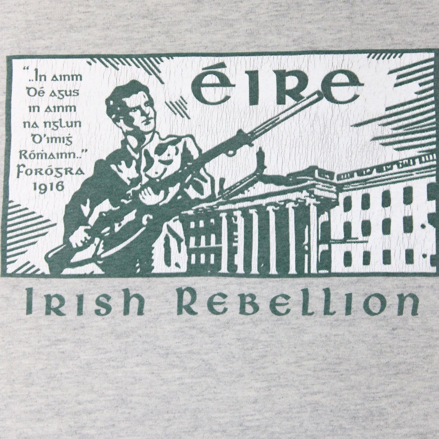 2000S ÉIRE “IRISH REBELLION” 1916 GRAPHIC TEE