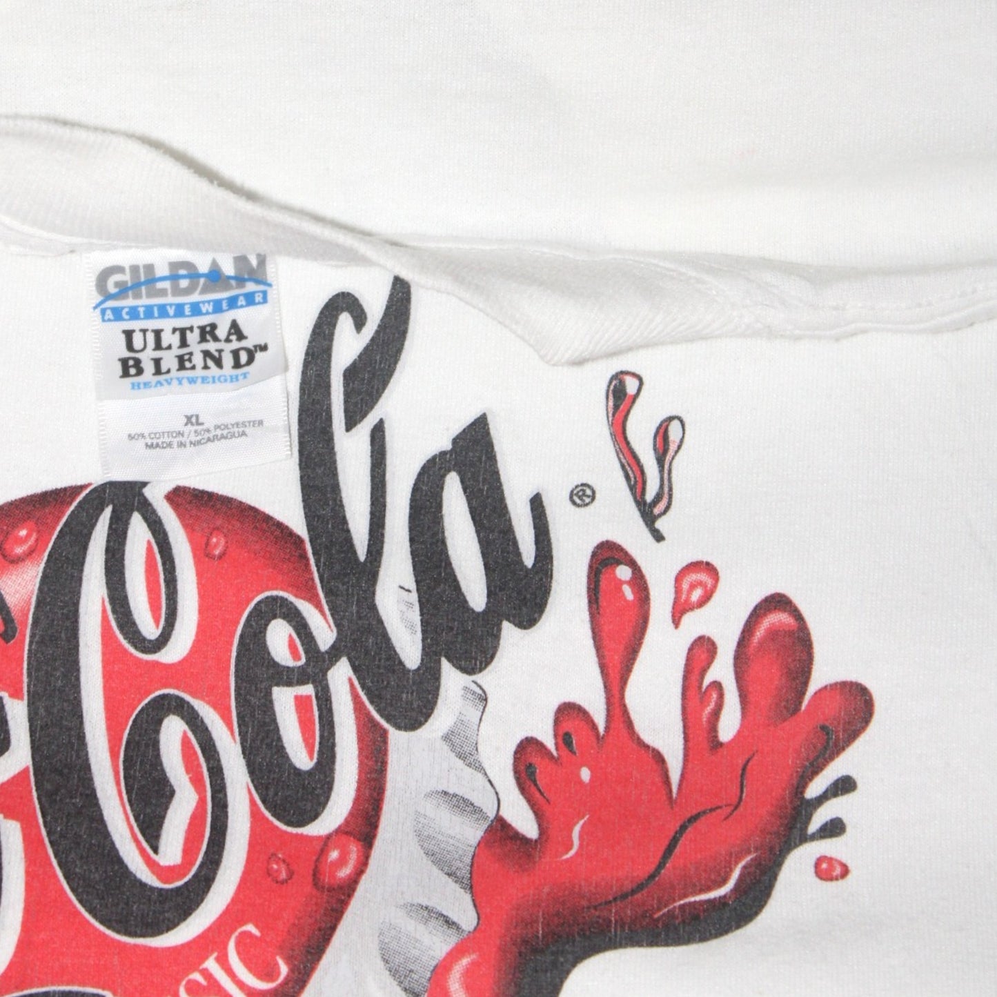2000S COCA-COLA CLASSIC BOTTLE CAP SPLASH TEE