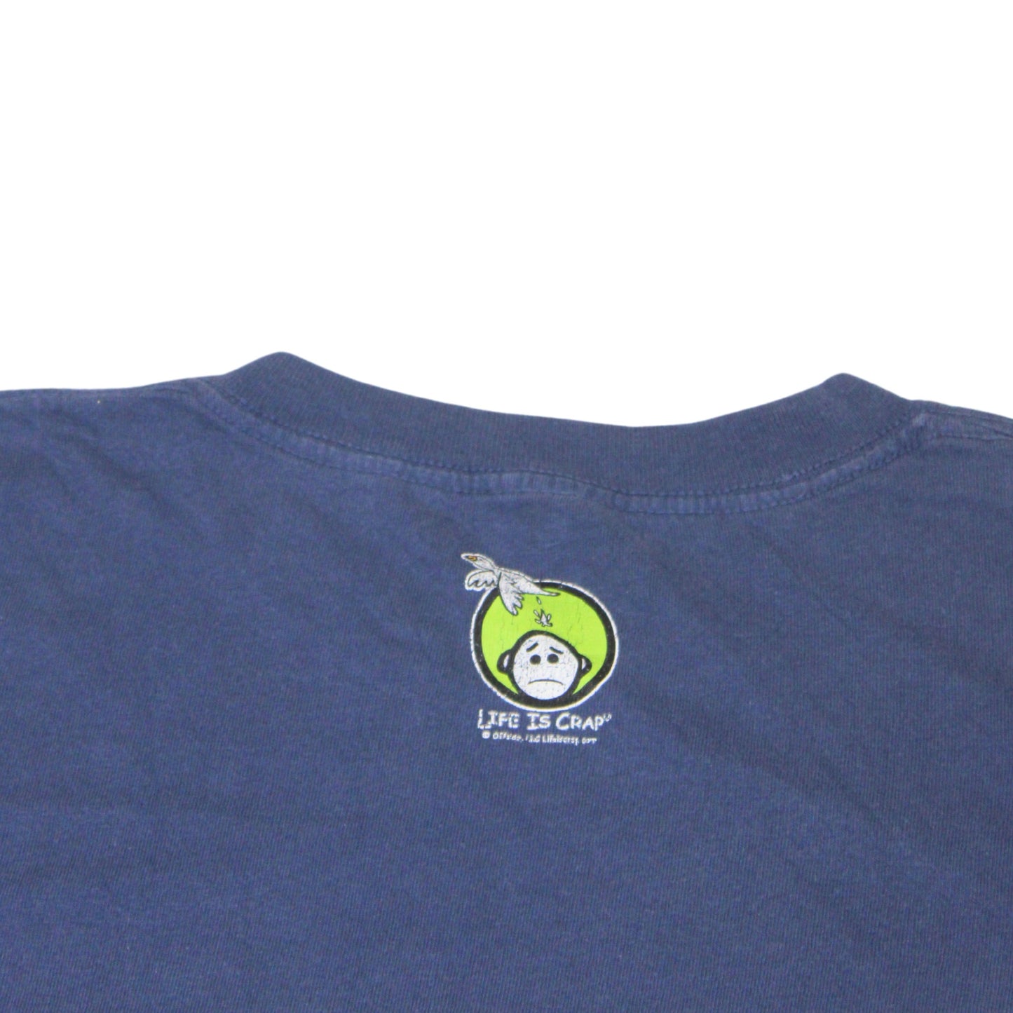 2010S LIFE IS CRAP “OUT OF BEER” TEE