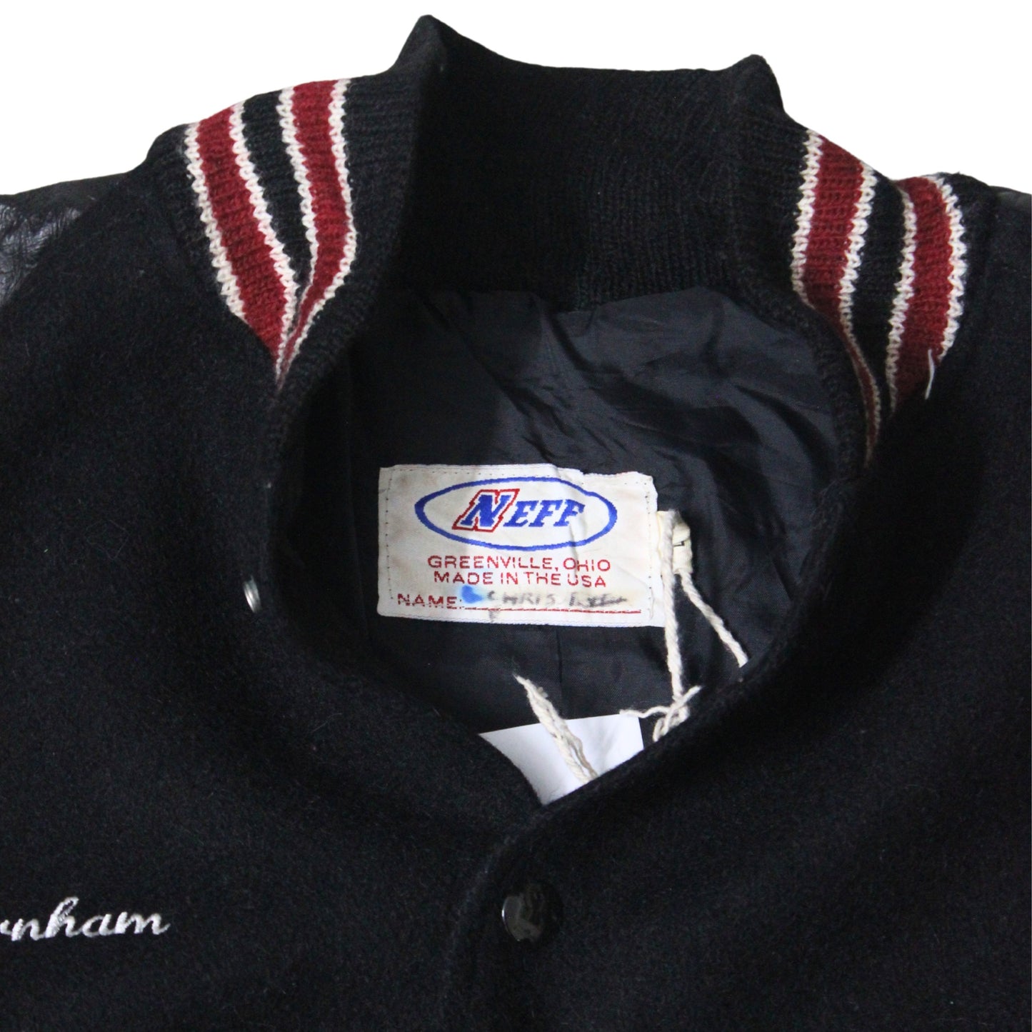 1990'S WARNER ROBBINS VARSITY JACKET