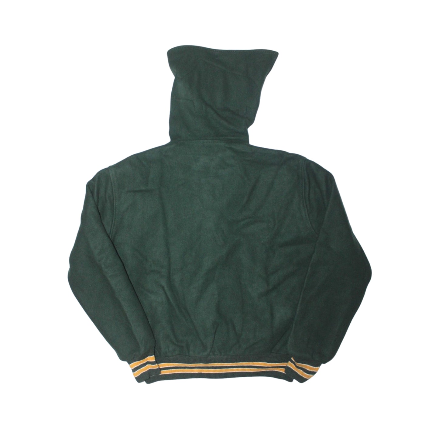 1990S KAWBONIC VALLEY HOODED VARSITY JACKET