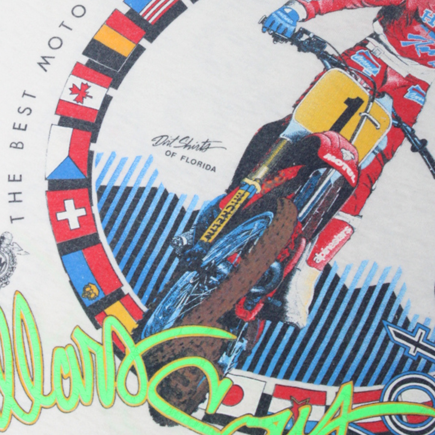 1988 MOTOCROSS DES NATIONS HONDA RACING TEE