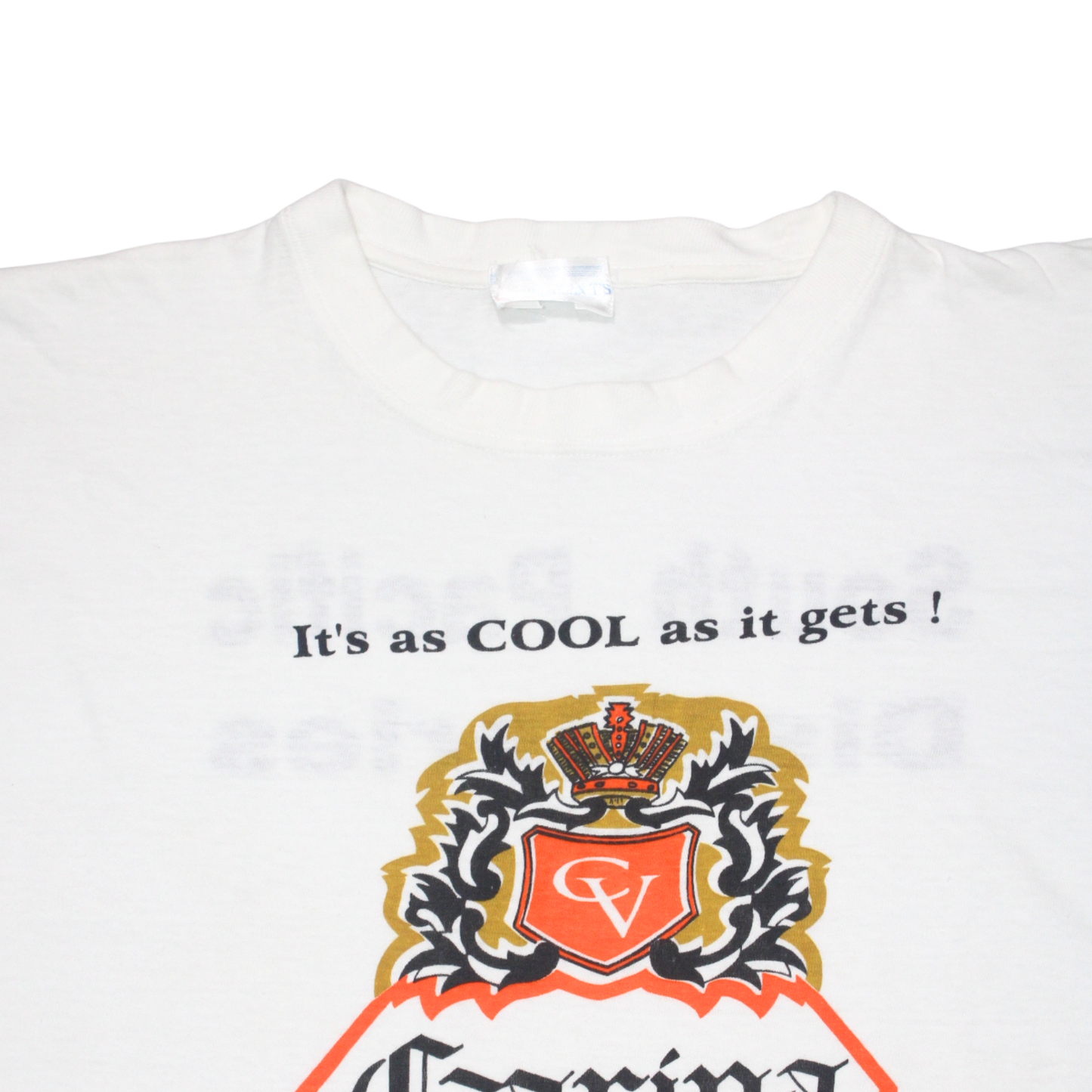 1990S CARLING "AS COOL AS IT GETS" LAGER PROMO TEE