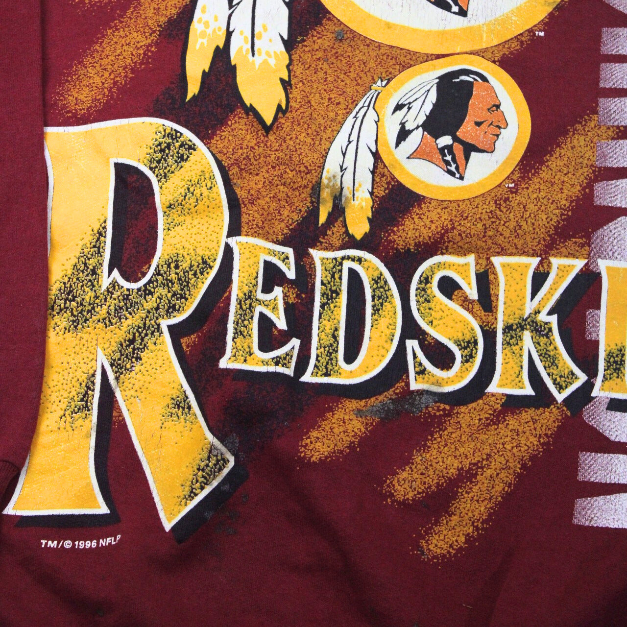1996 NFL WASHINGTON REDSKINS SWEATSHIRT
