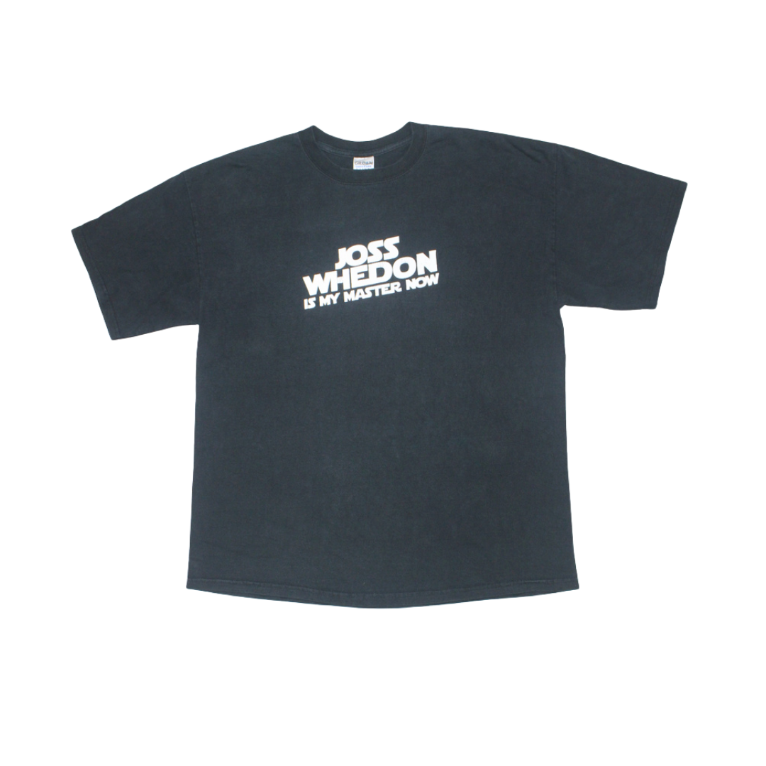 2000S "JOSS WHEDON IS MY MASTER NOW" POP-CULTURE TEE