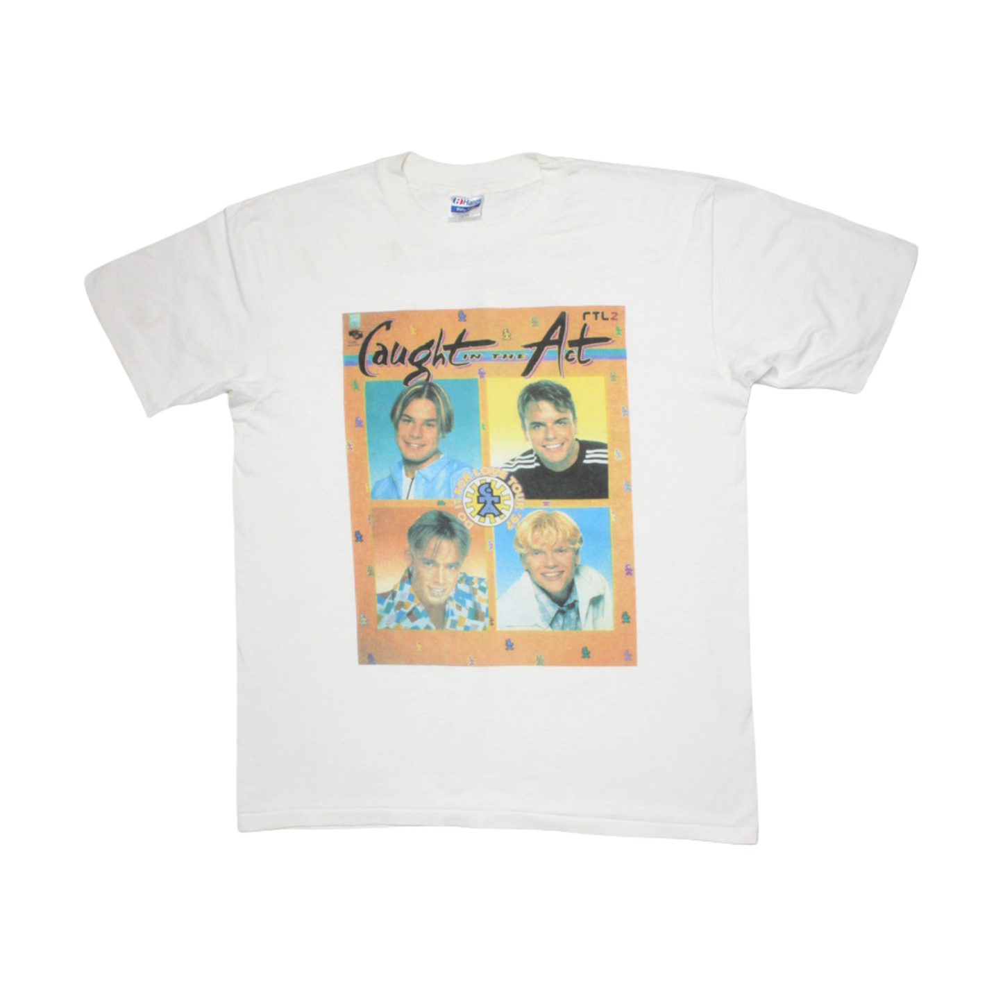 1997 CAUGHT IN THE ACT "DO IT FOR LOVE TOUR" BAND TEE