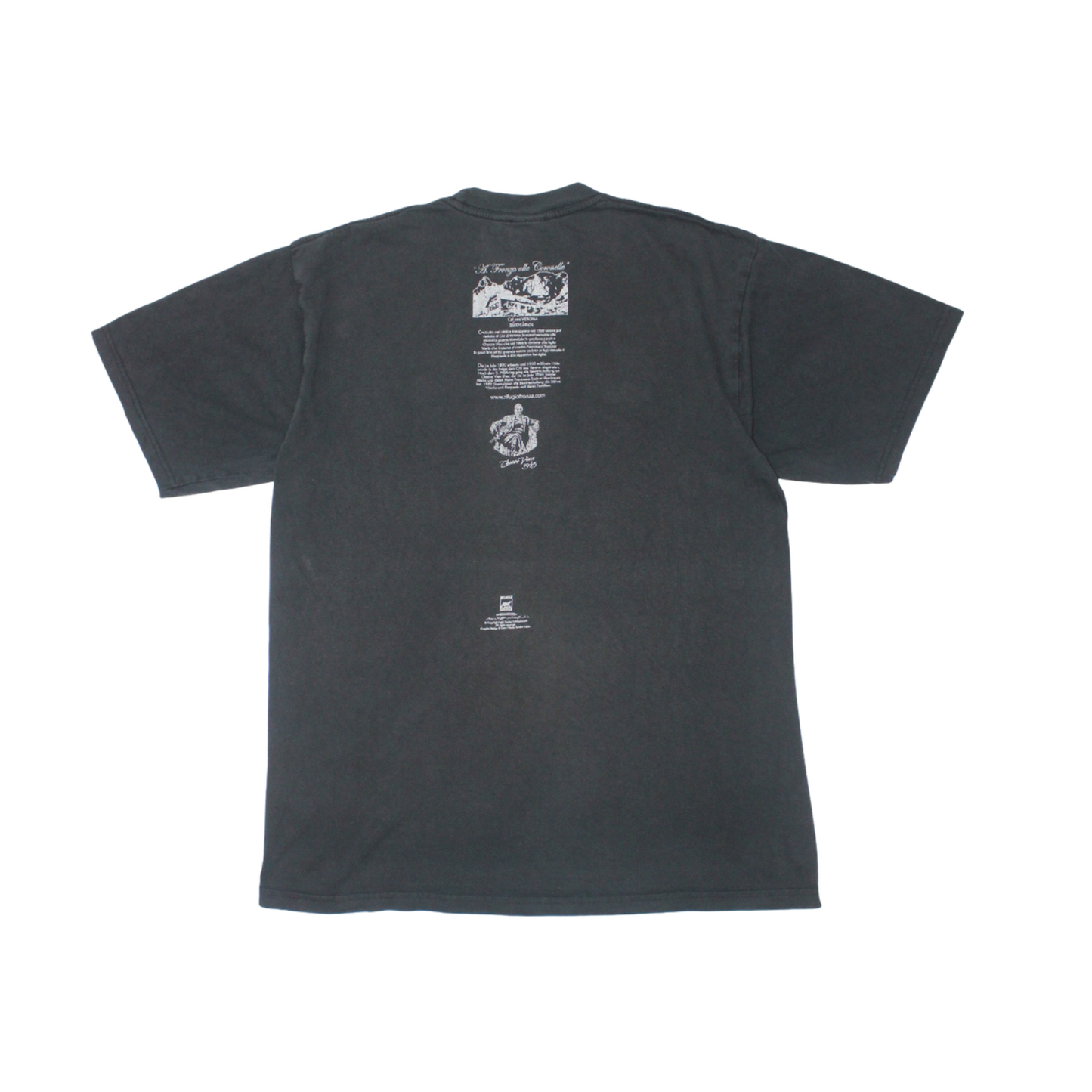 2010S DOLOMITES "RIFUGIO CORONELLE" MOUNTAIN REFUGE TEE