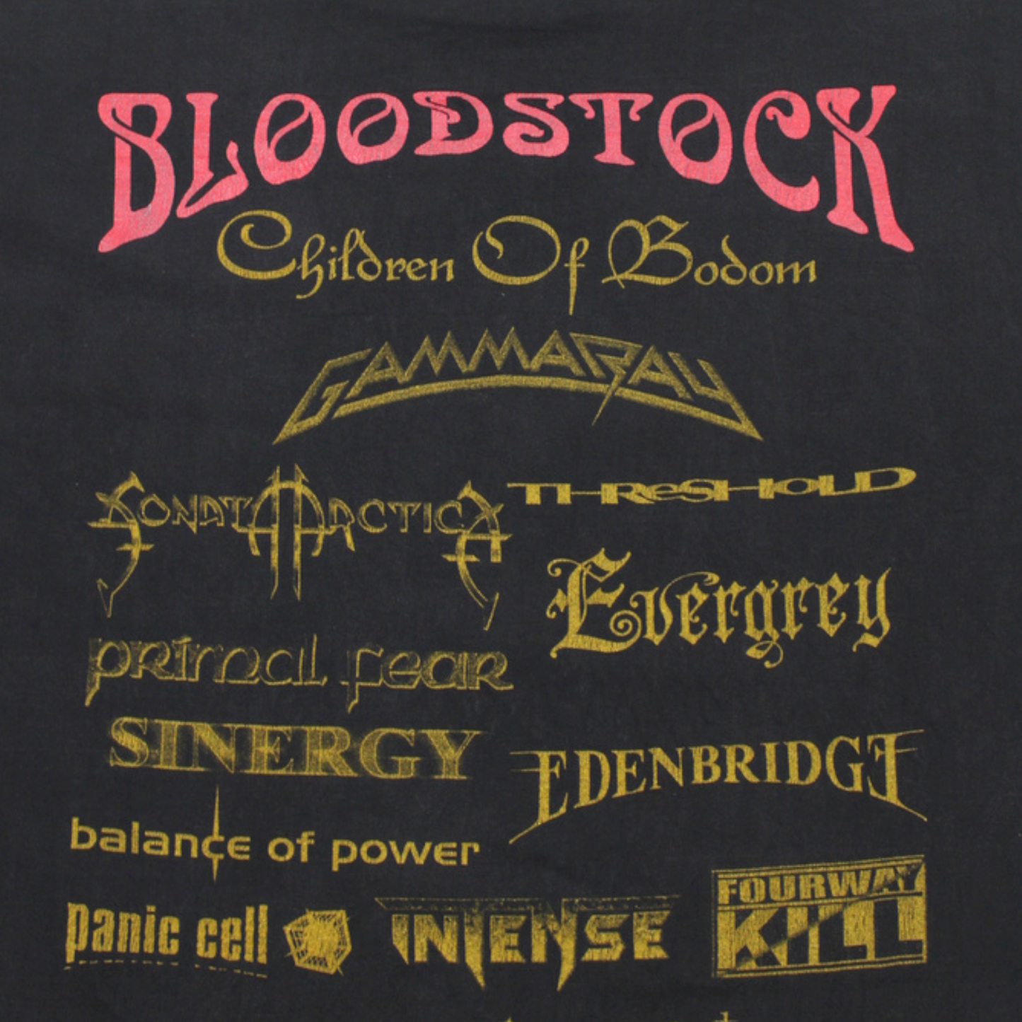 2004 BLOODSTOCK "UK METALFEST" FESTIVAL TEE
