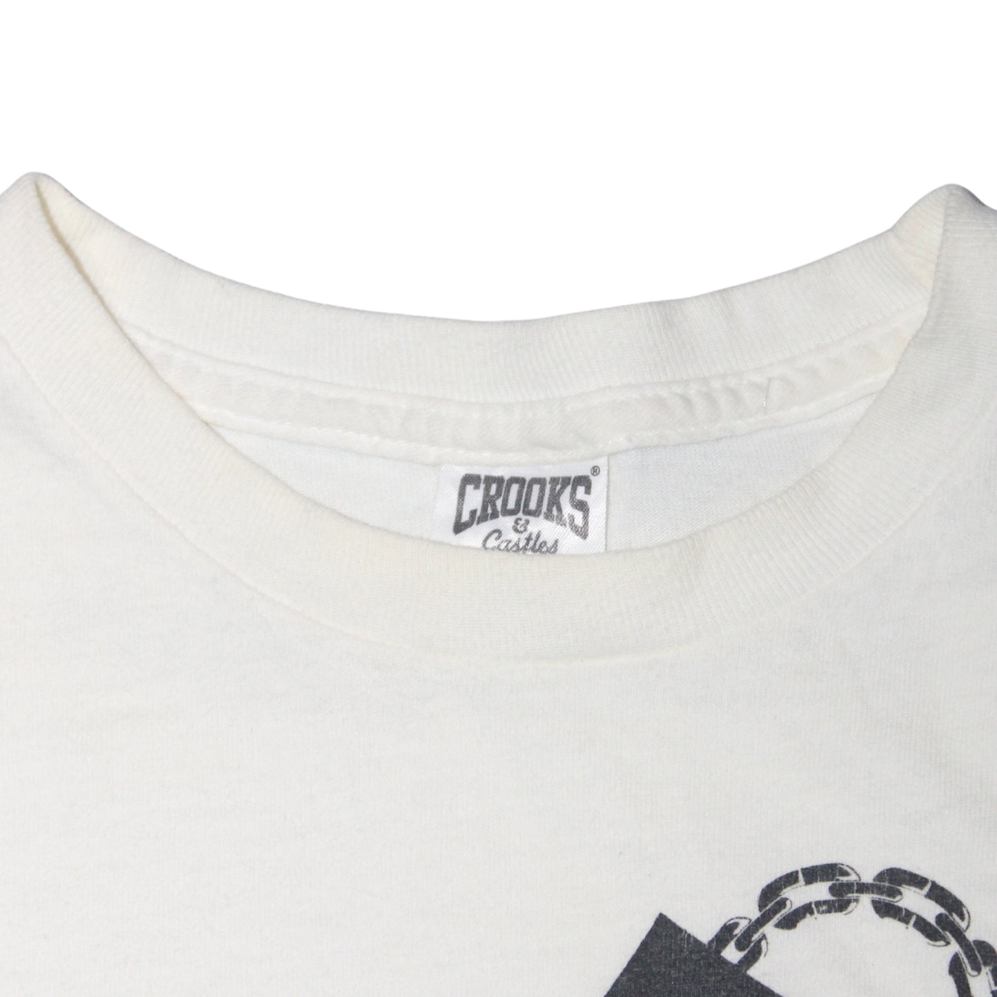 2010S CROOKS & CASTLES “BLINDFOLDED CHERUB” GRAPHIC TEE
