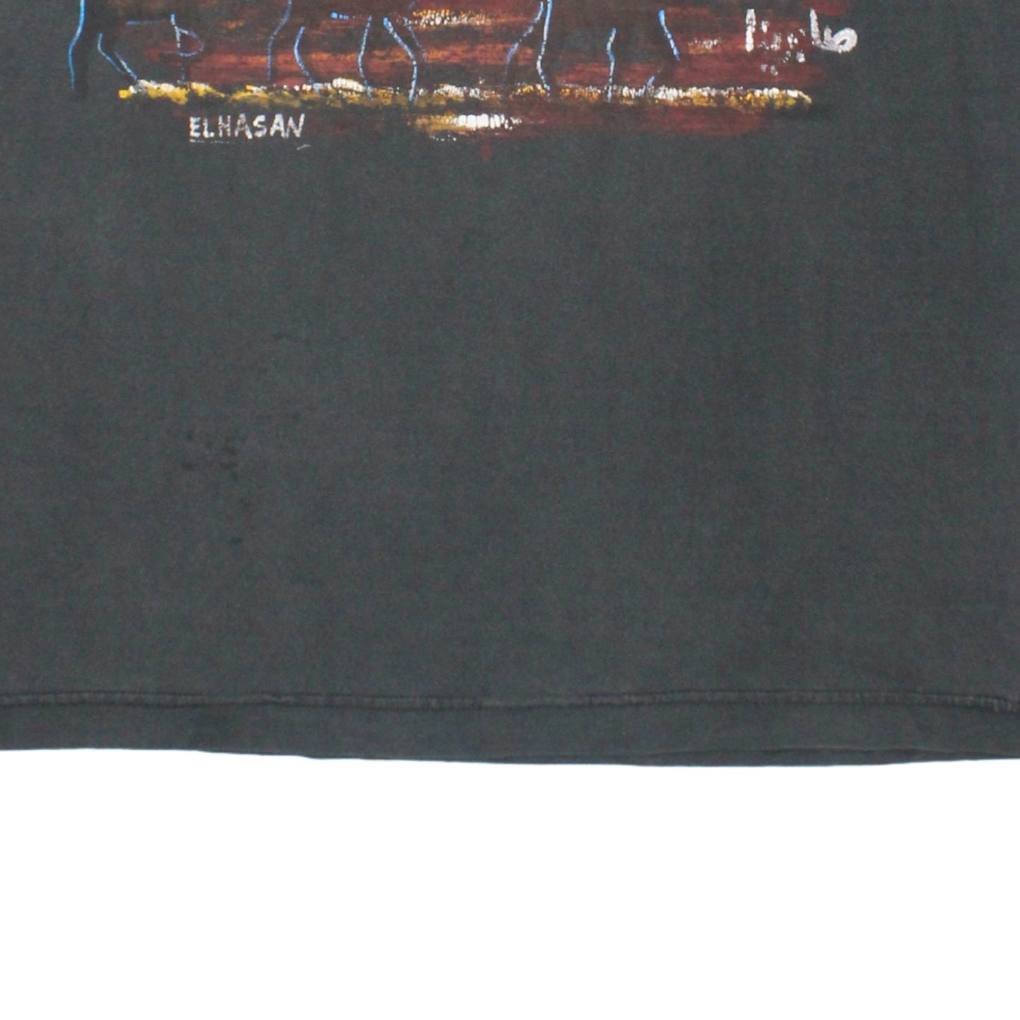 1990S ELHASAN PYRAMIDS MOONLIGHT ART TEE