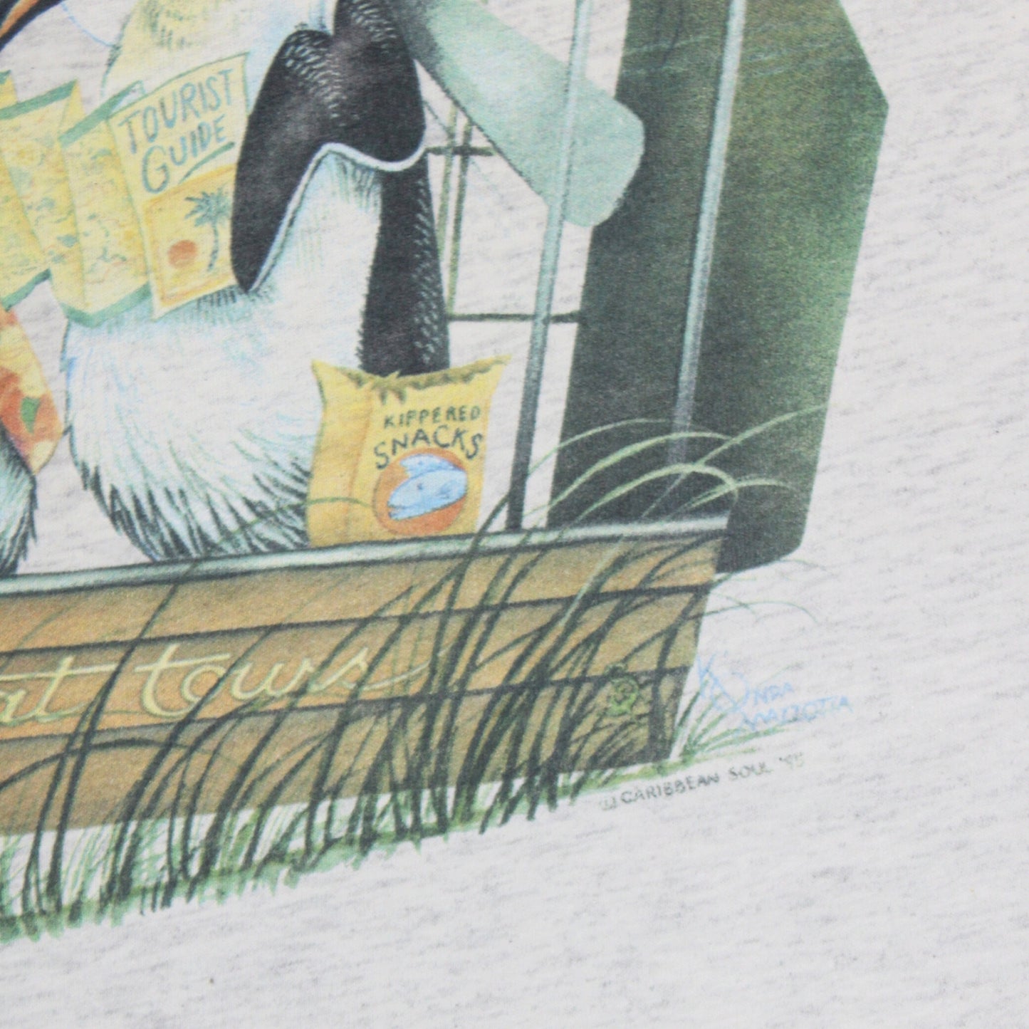 1998 NAVIGATOR “CARIBBEAN SOUL” ALLIGATOR GRAPHIC TEE