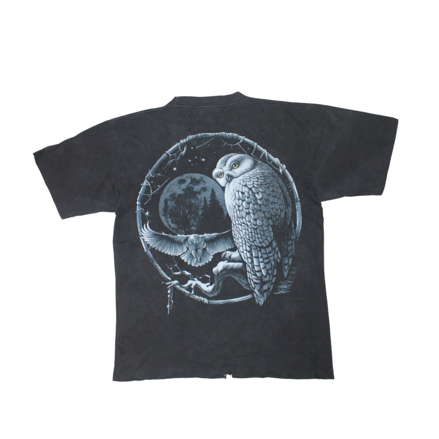 1990S ROCK EAGLE OWL MOON TEE