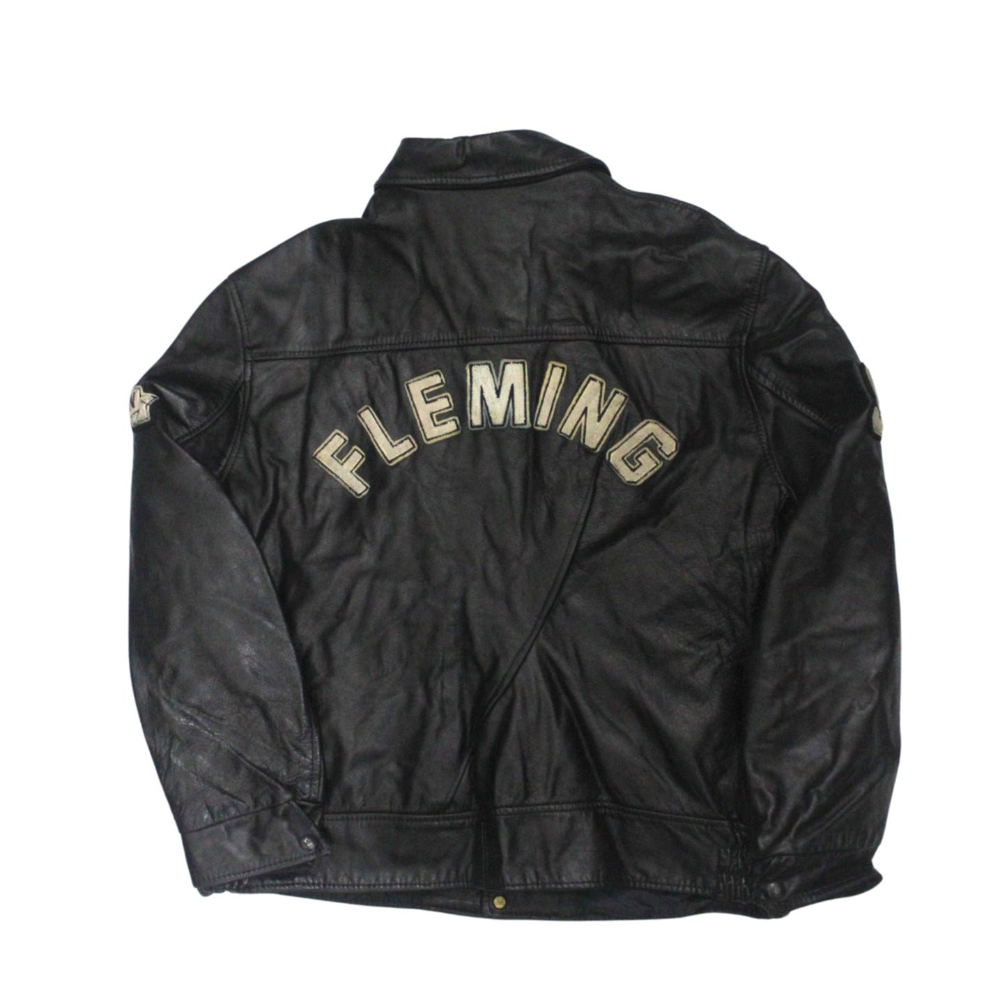 1990S LEATHER CREST JACKET