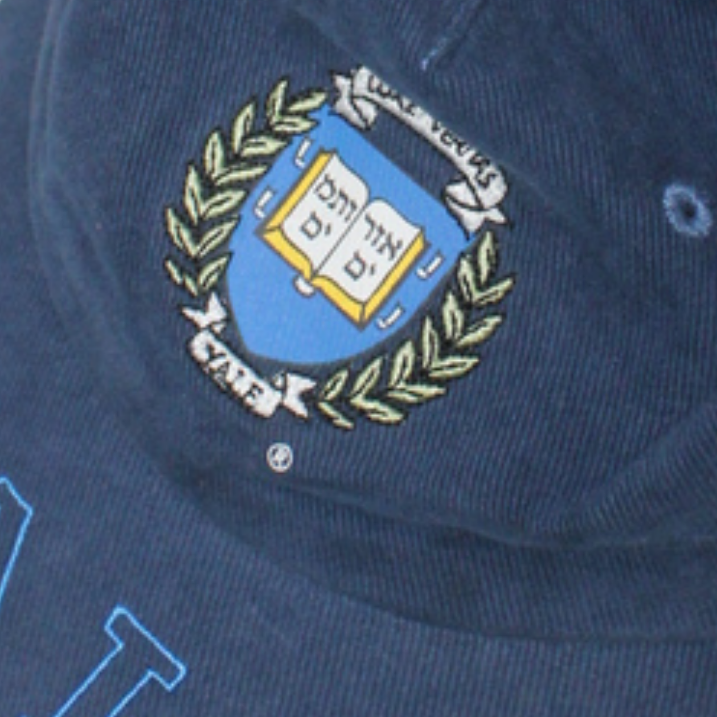 YALE UNIVERSITY "CREST" STRAPBACK CAP