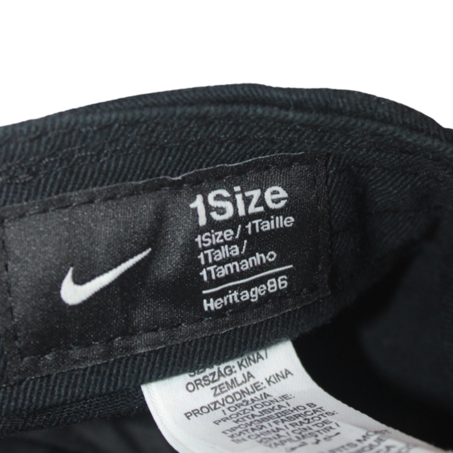 NIKE "FUTURA SWOOSH" HERITAGE86 STRAPBACK CAP
