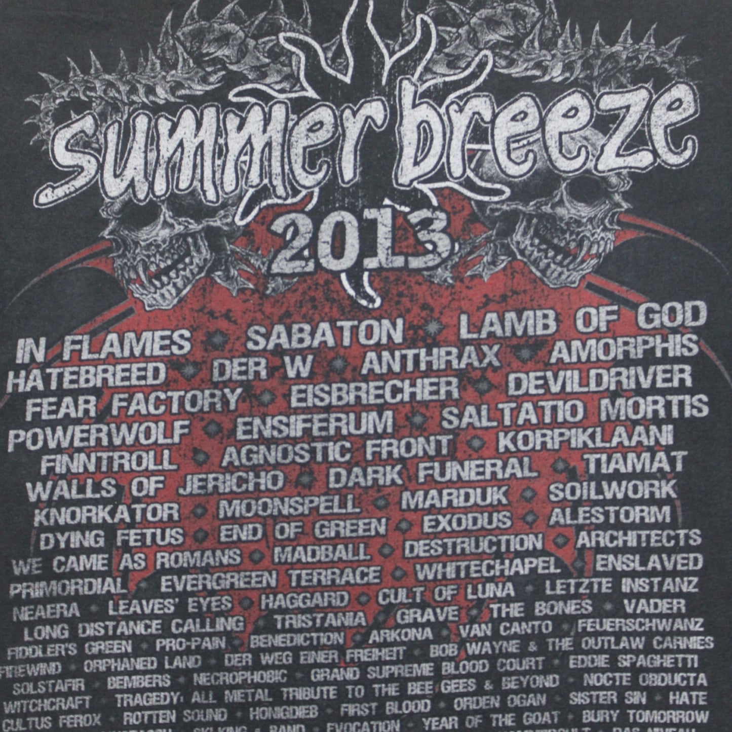 2013 SUMMER BREEZE OPEN AIR FESTIVAL TEE