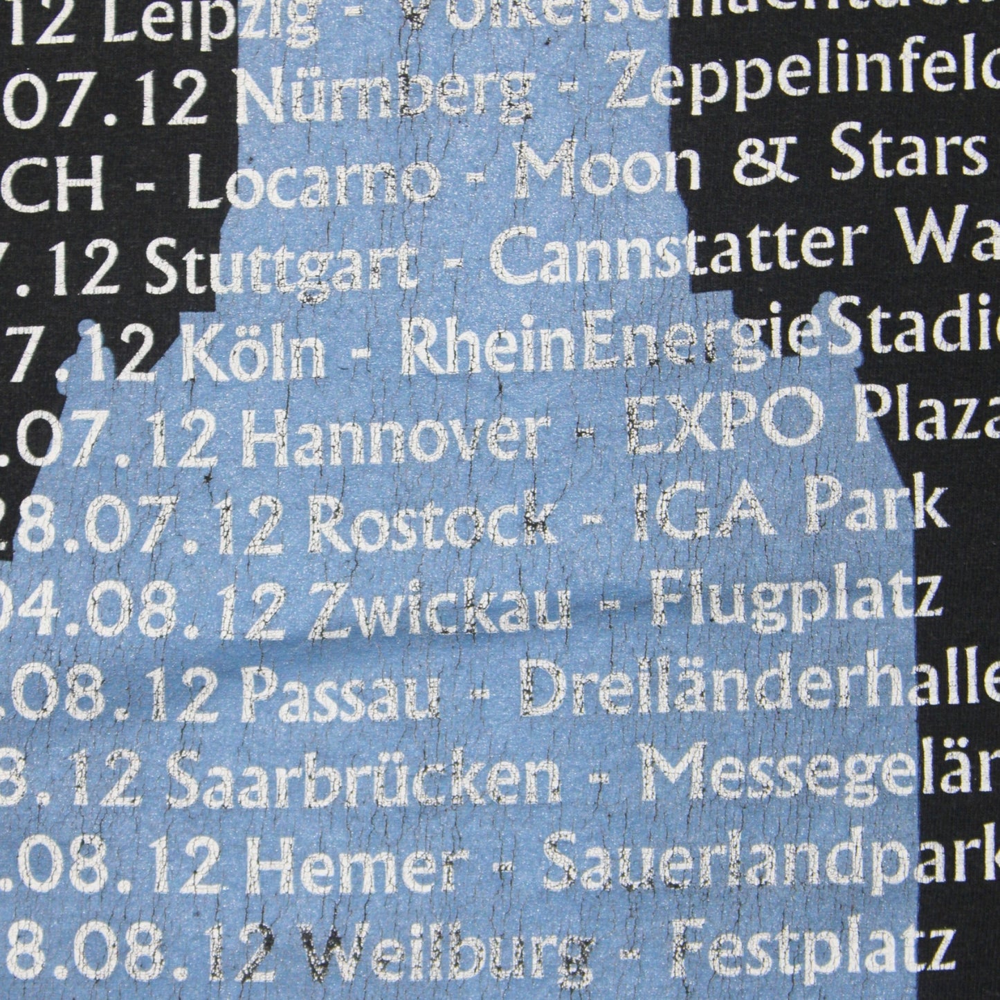 2012 UNHEILIG “LICHTER DER STADT” TOUR TEE
