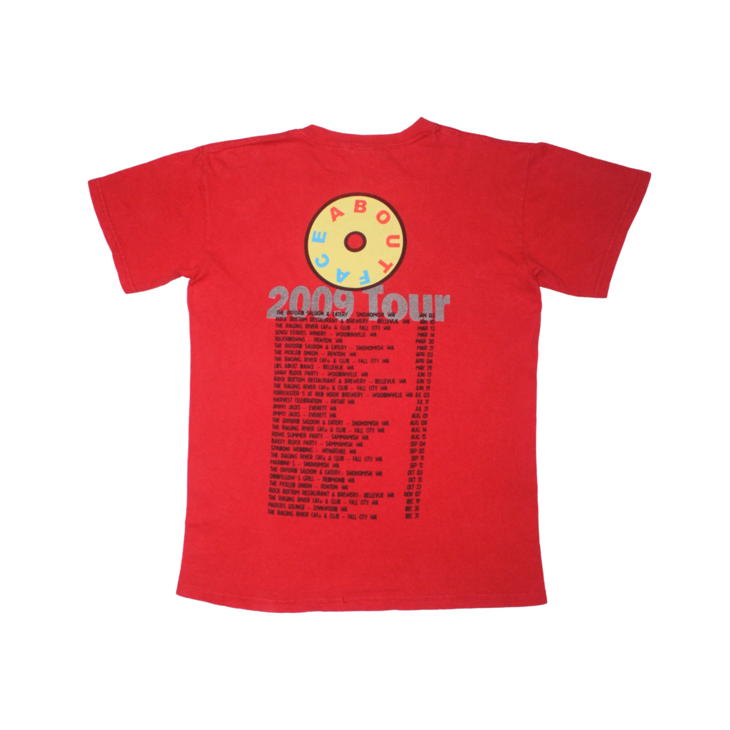 2009 ABOUTFACE "I'M WITH THE BAND" PROMO TEE