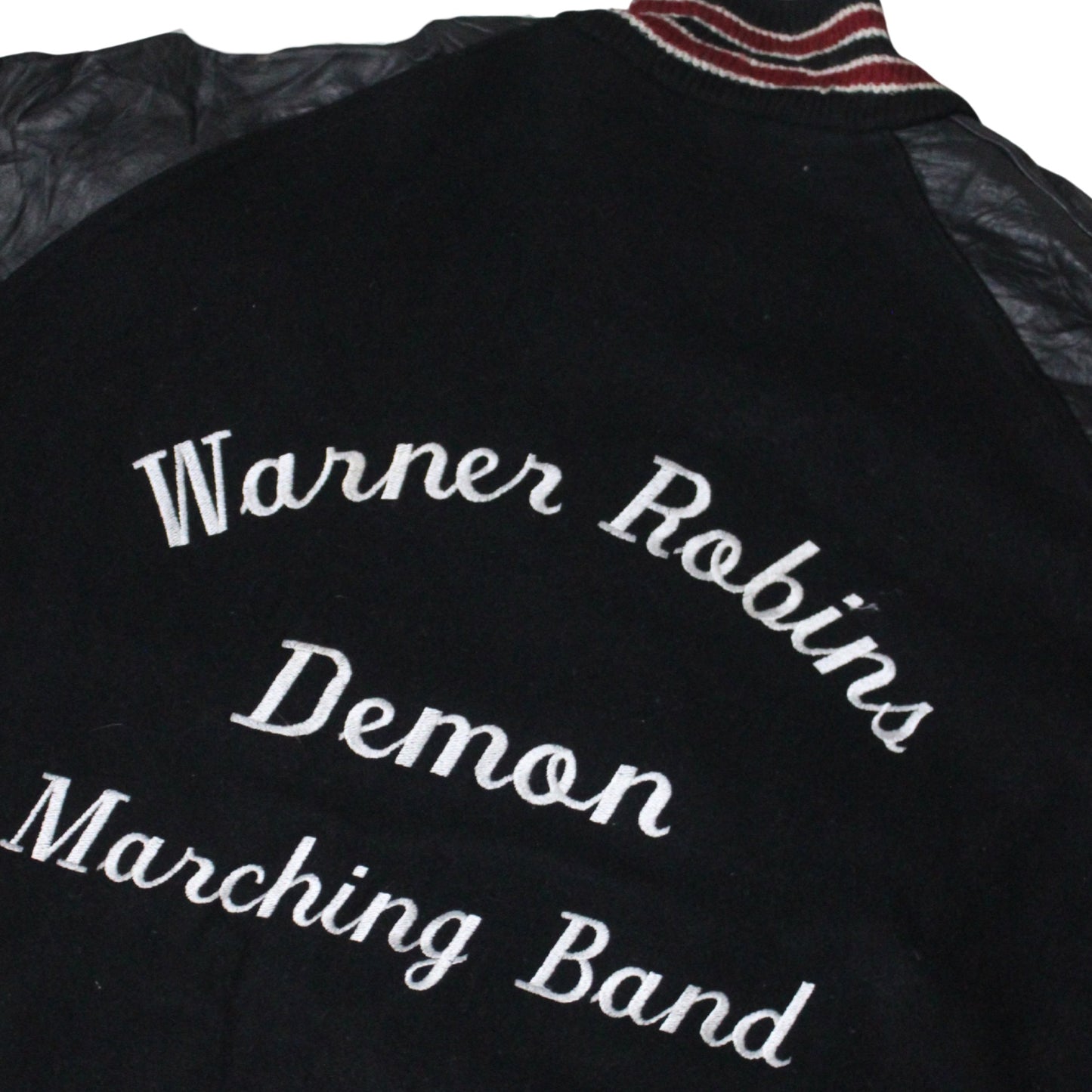1990'S WARNER ROBBINS VARSITY JACKET