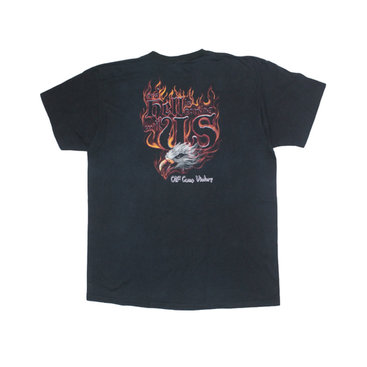 2000S OIF "OUR BITE IS DEADLY" CAMP VICTORY MILITARY TEE