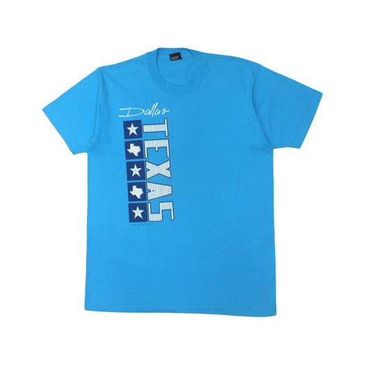 1990 SCREEN STARS "DALLAS TEXAS" SOUVENIR TEE
